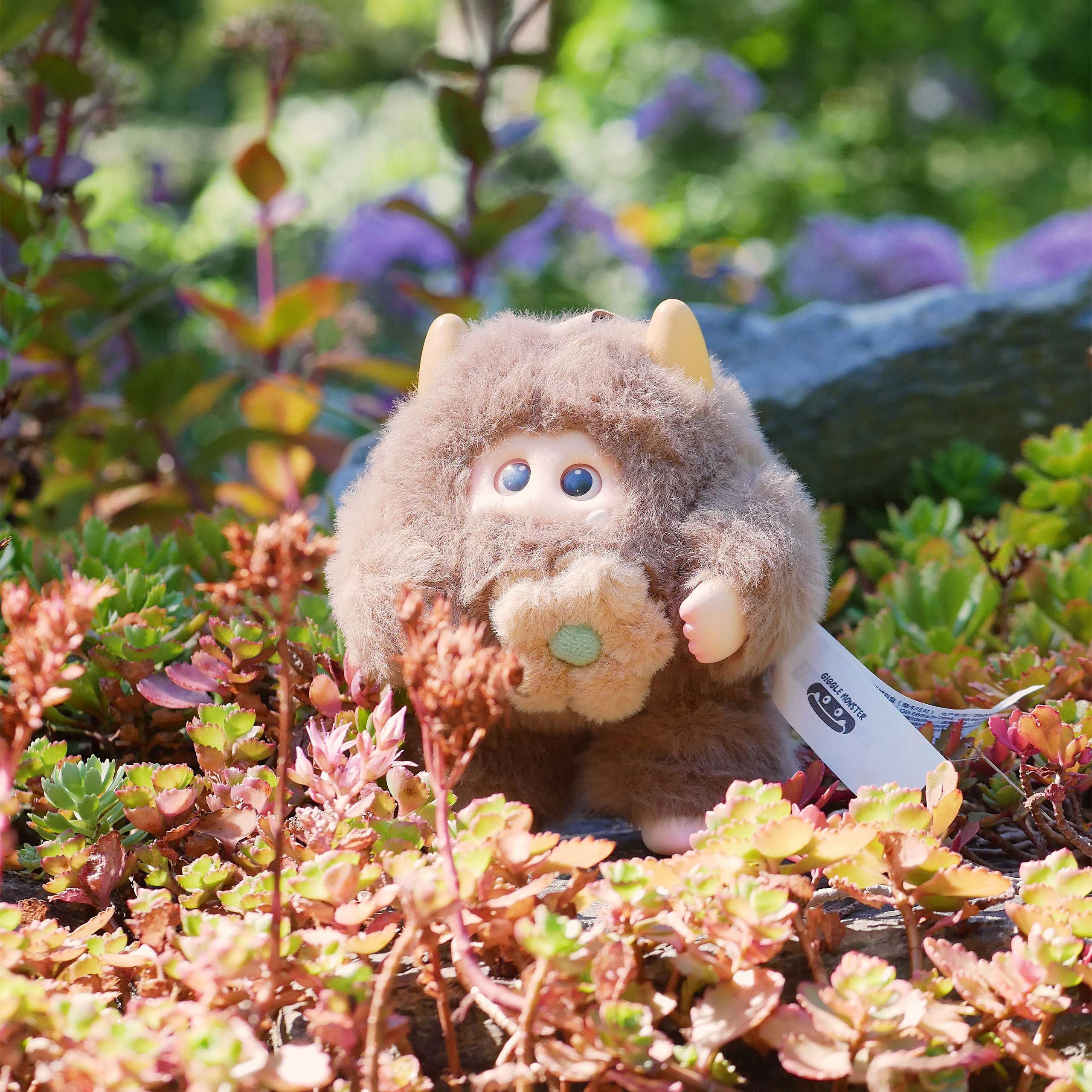 Giggle Monster - Portachiavi in peluche a sorpresa Marshmallow Dreams