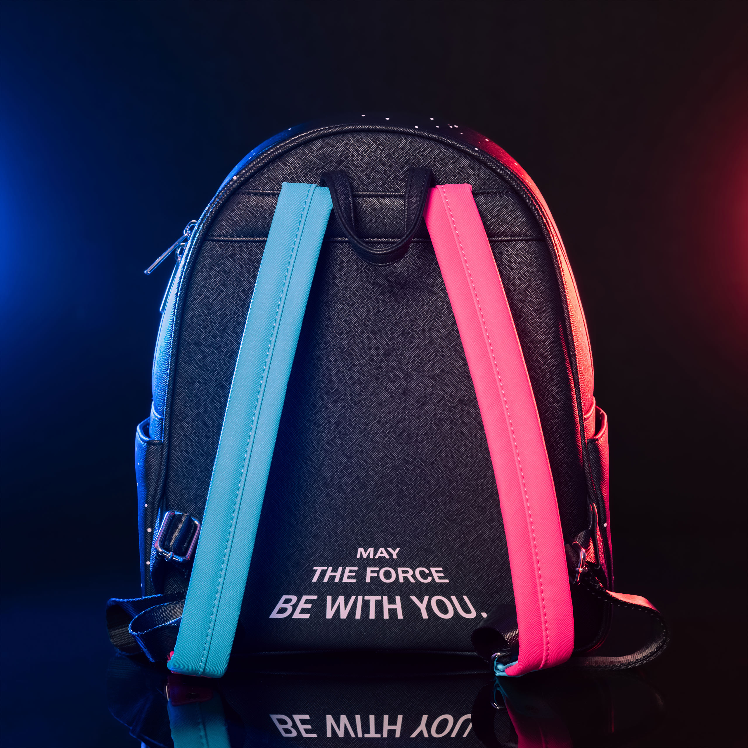 Star Wars - Neon 70er Jahre Rucksack mit Licht