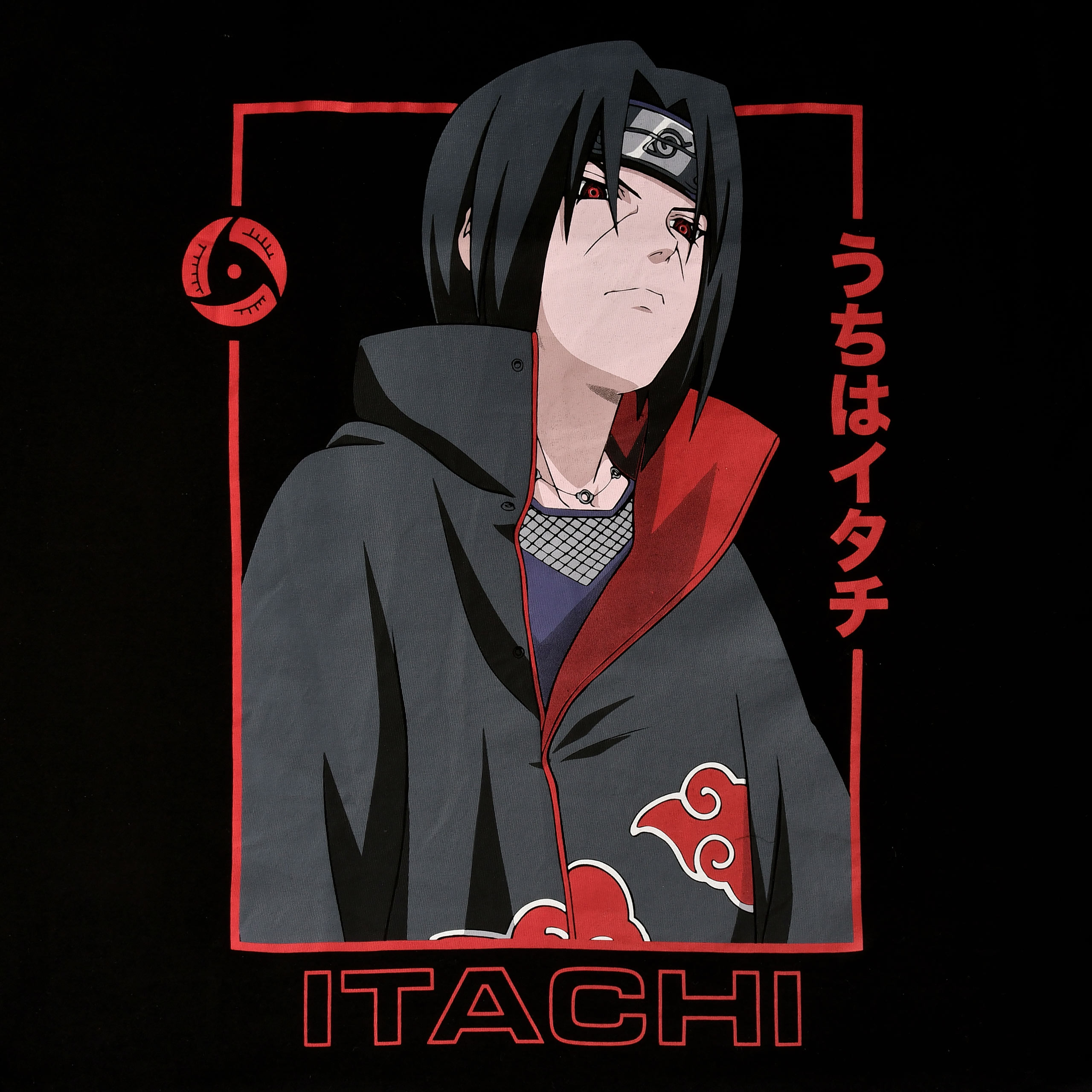 Naruto - Itachi Uchiha Tanktop zwart