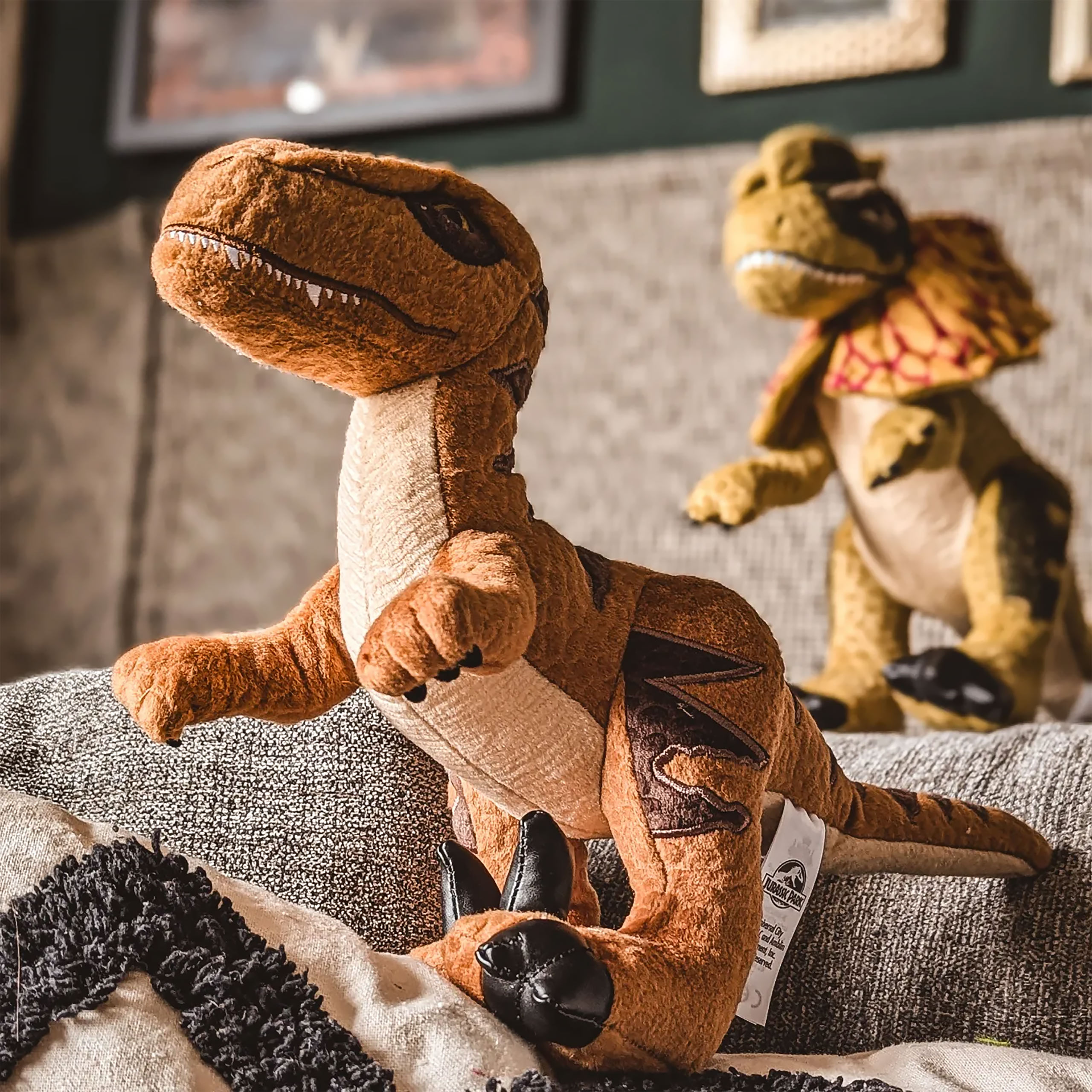 Jurassic Park - Figura de Peluche Velociraptor