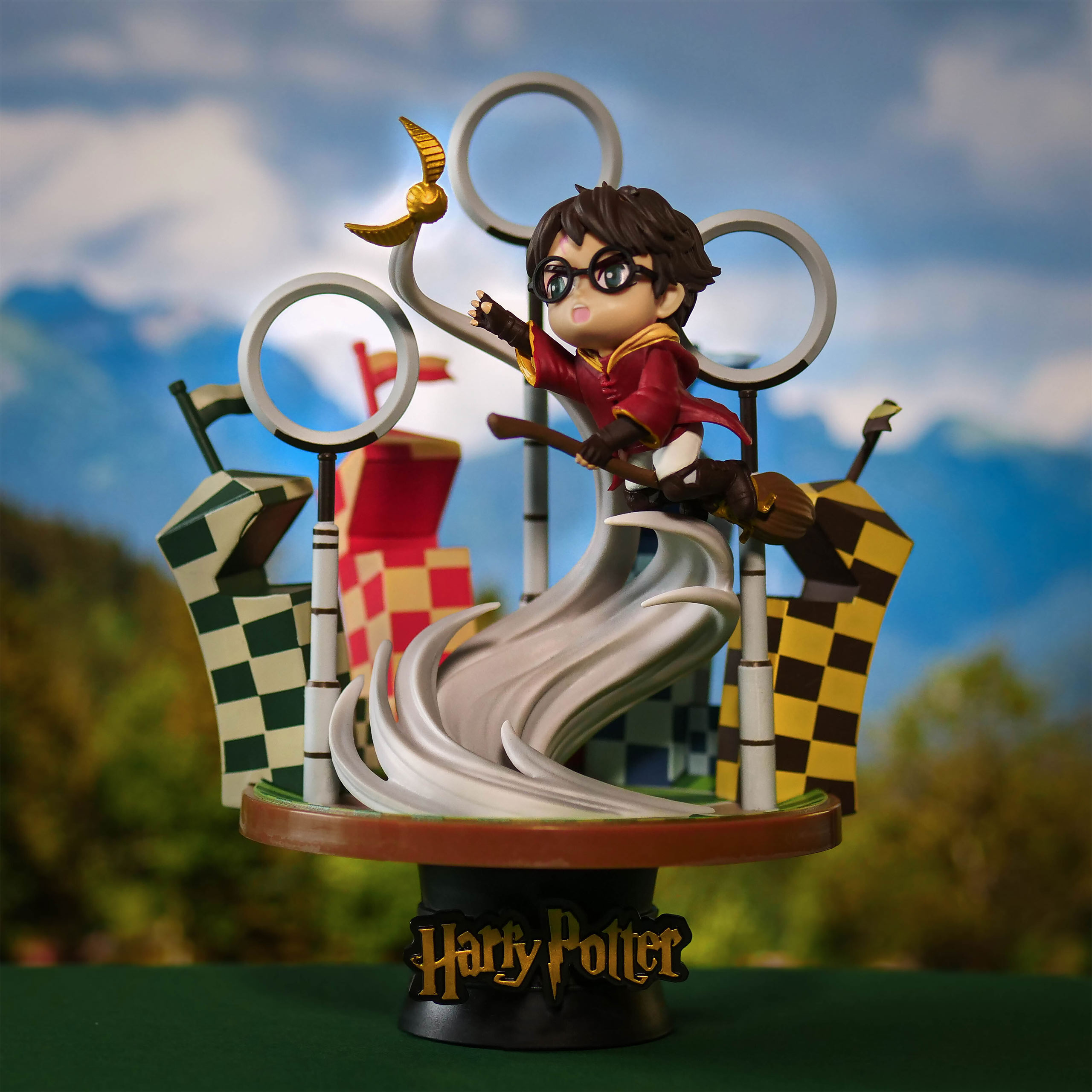 Harry Potter - Figurine Diorama Match de Quidditch