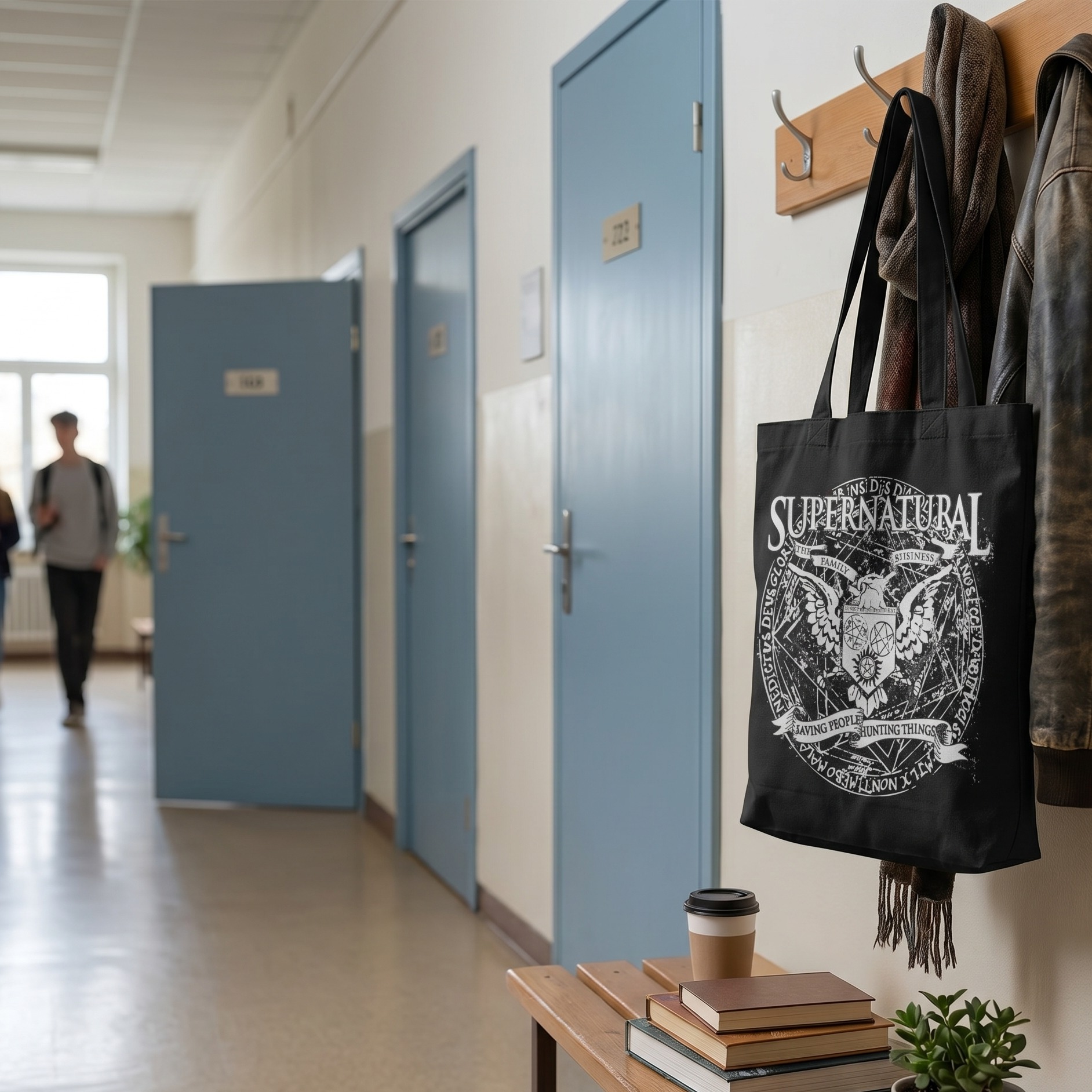 Supernatural - Winchester Family Business Tote Bag