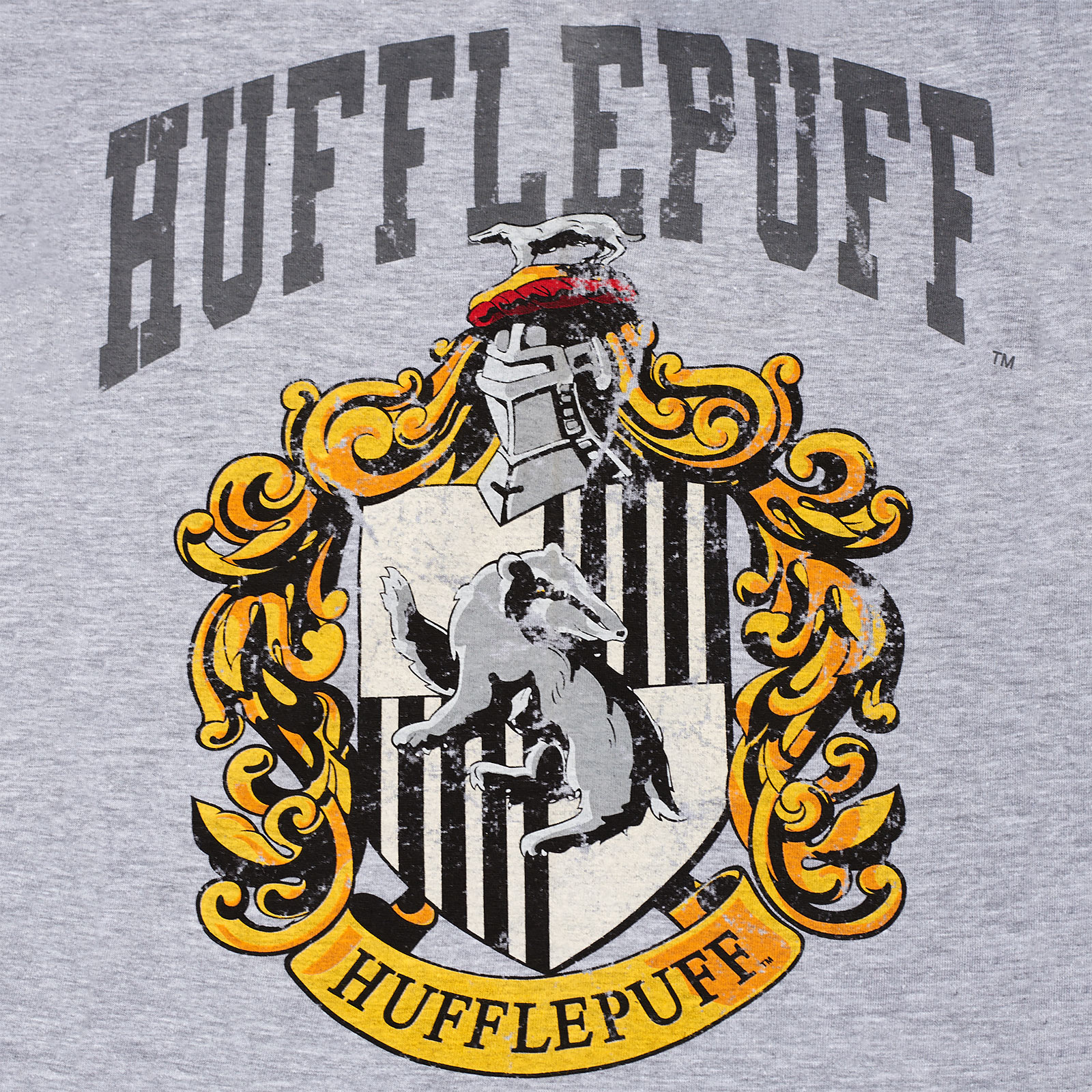 Harry Potter - Hufflepuff Wappen Longsleeve Damen