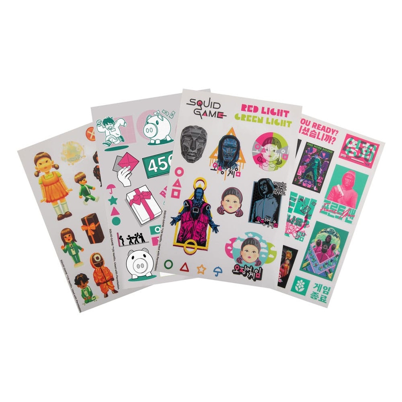 Squid Game Sticker Pack