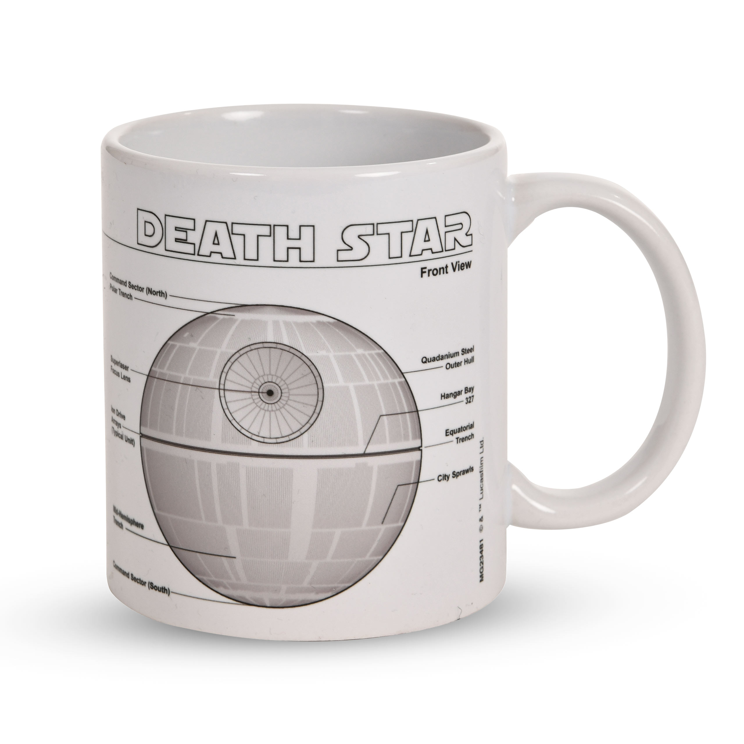 Todesstern Sketch Tasse - Star Wars