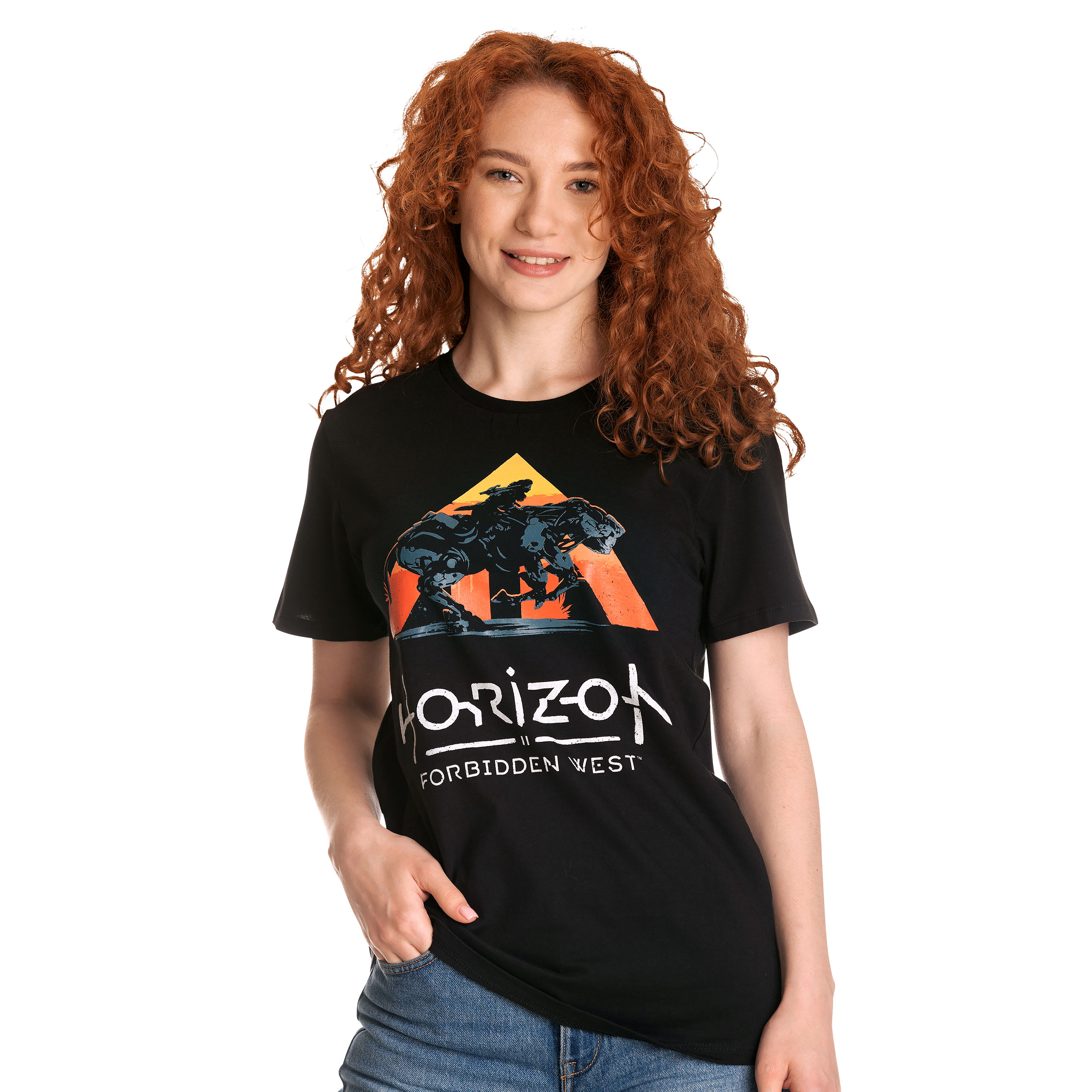 Horizon - Aloy Rides T-Shirt zwart