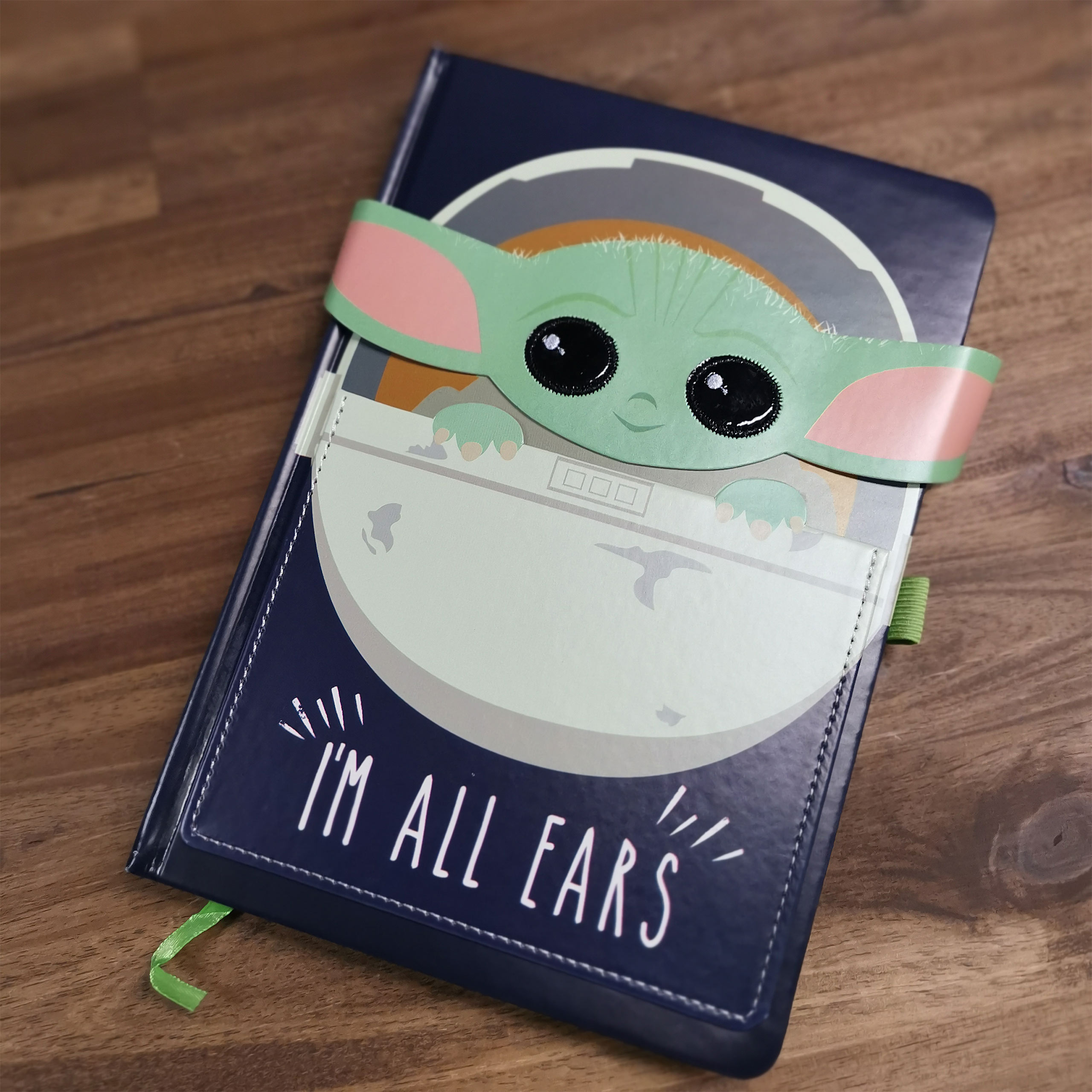 Grogu I'm All Ears carnet A5 - Star Wars The Mandalorian