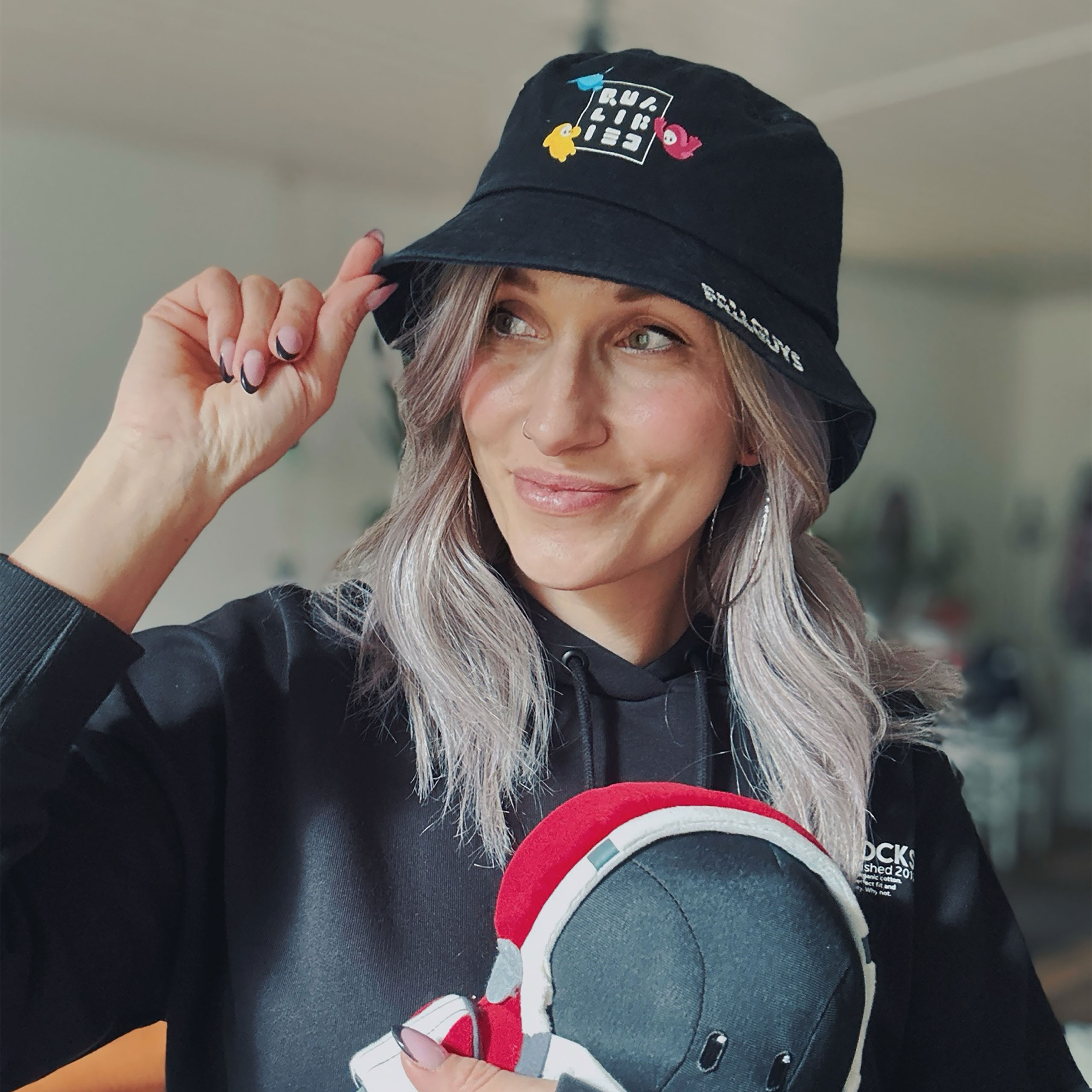 Fall Guys - Sombrero de Cubo de Frijoles