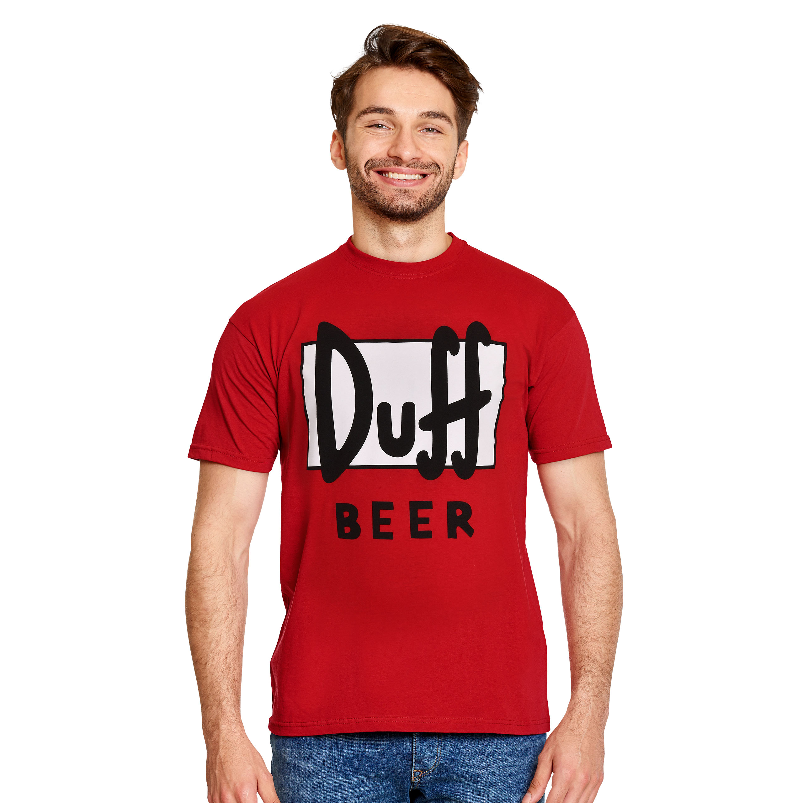 Duff Beer - T-shirt logo rouge