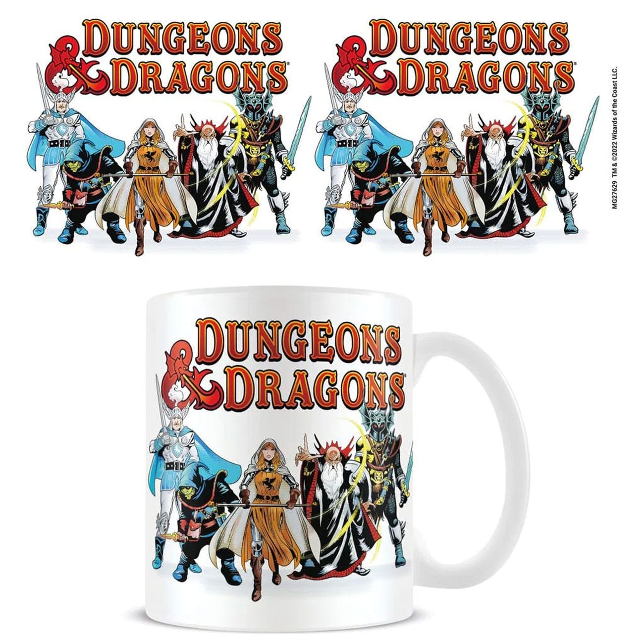 Dungeons & Dragons Mug Retro Group