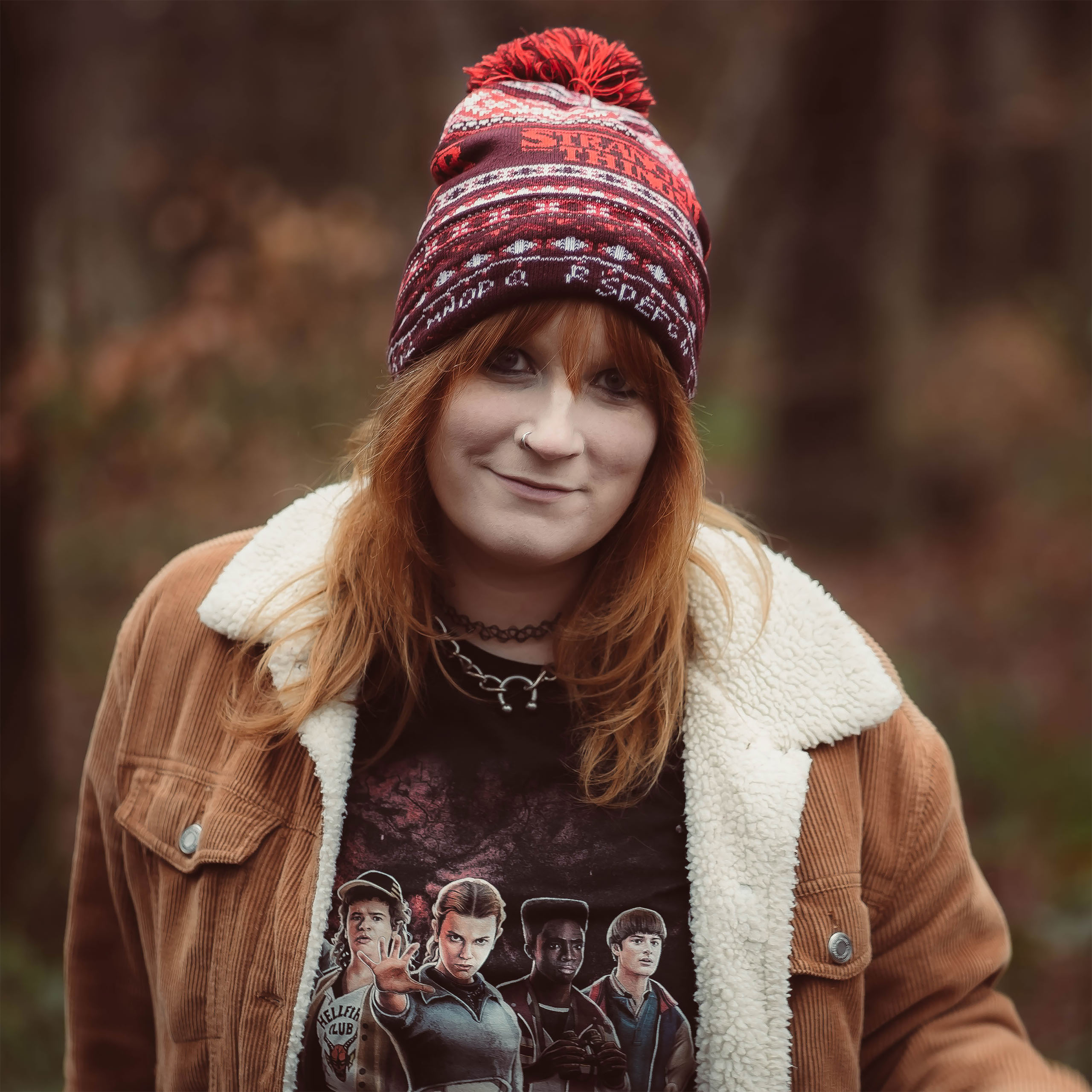 Stranger Things - Gorro Lights con pompón