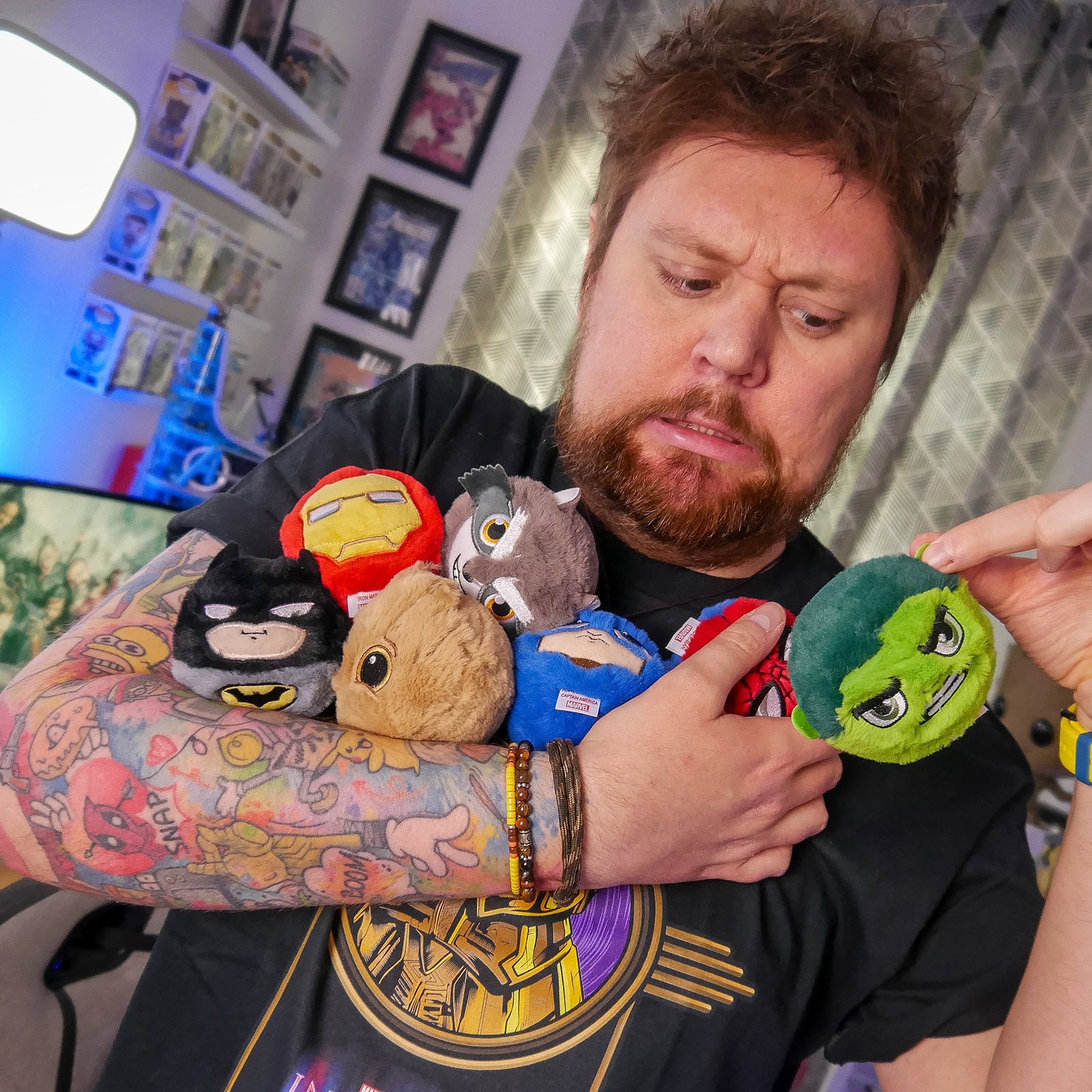 Guardians of the Galaxy - Rocket Beanie Bouncers hüpfender Plüsch Ball