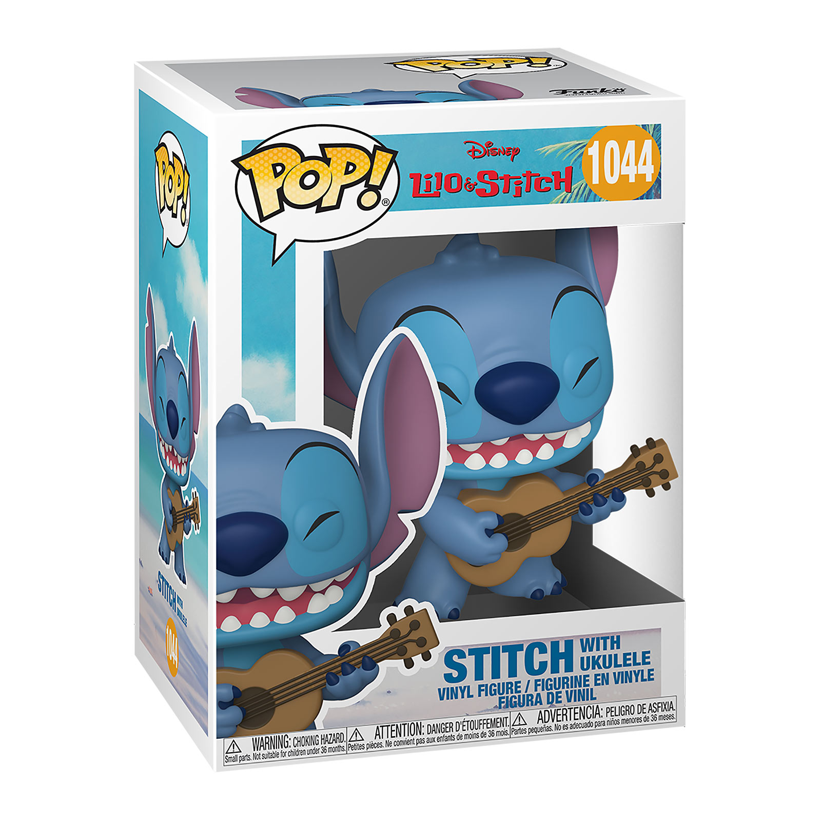 Lilo & Stitch - Stitch mit Ukulele Funko Pop Figur