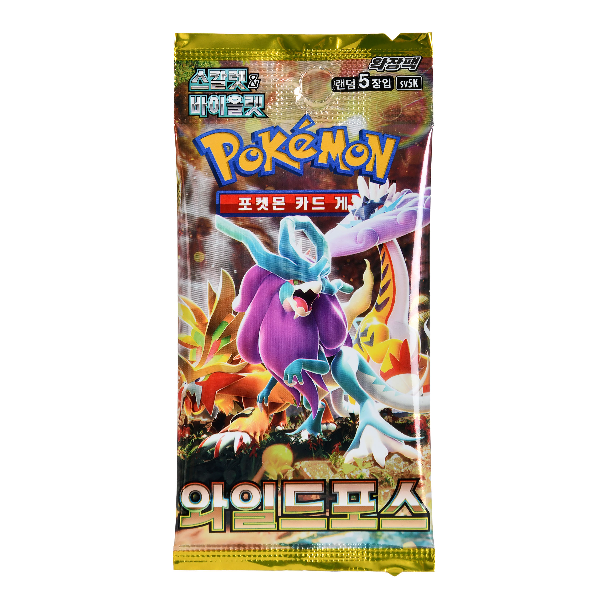 Pokemon - Wild Force (SV5K) Sammelkarten Booster koreanische Version