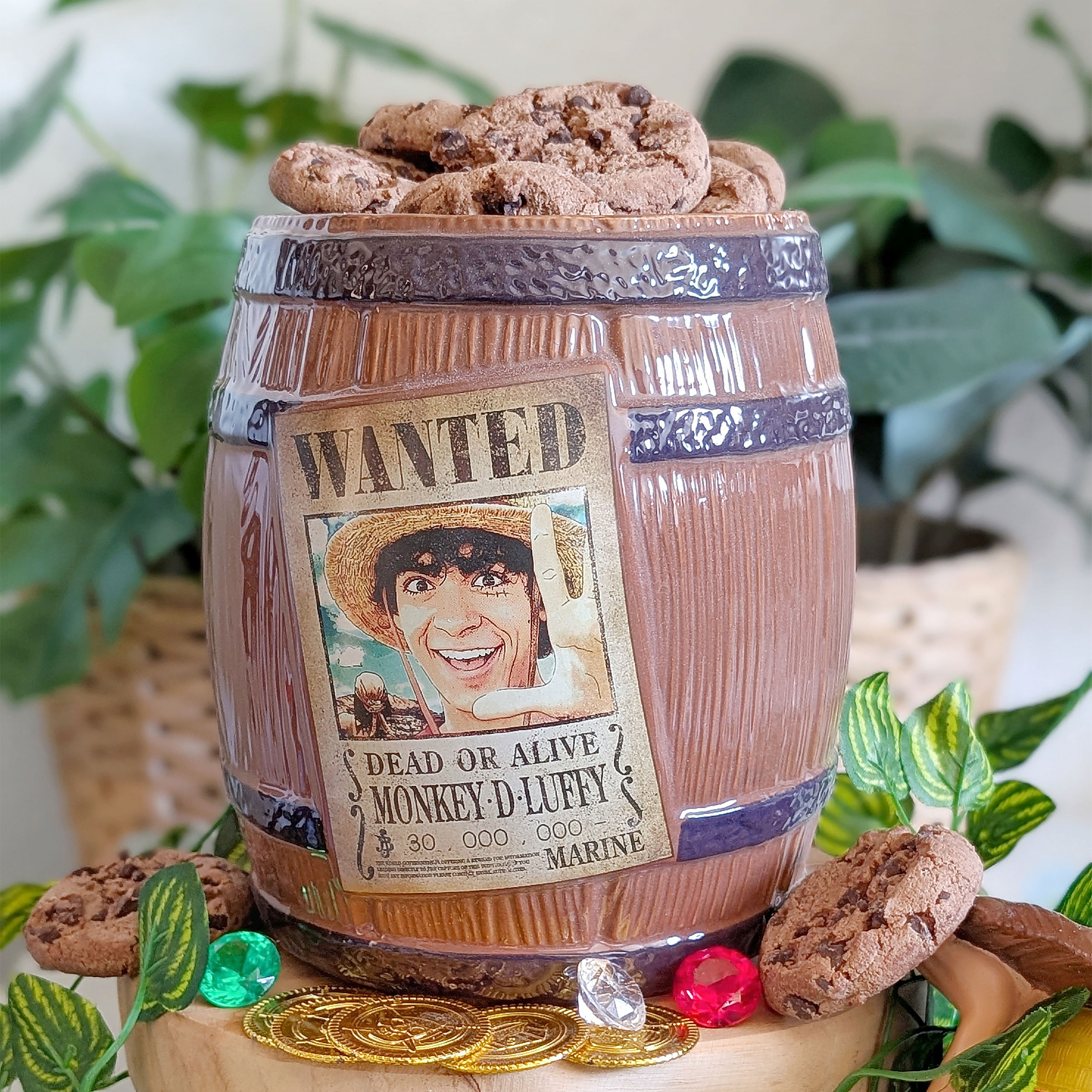One Piece Netflix - Pojemnik na ciastka Monkey D. Luffy