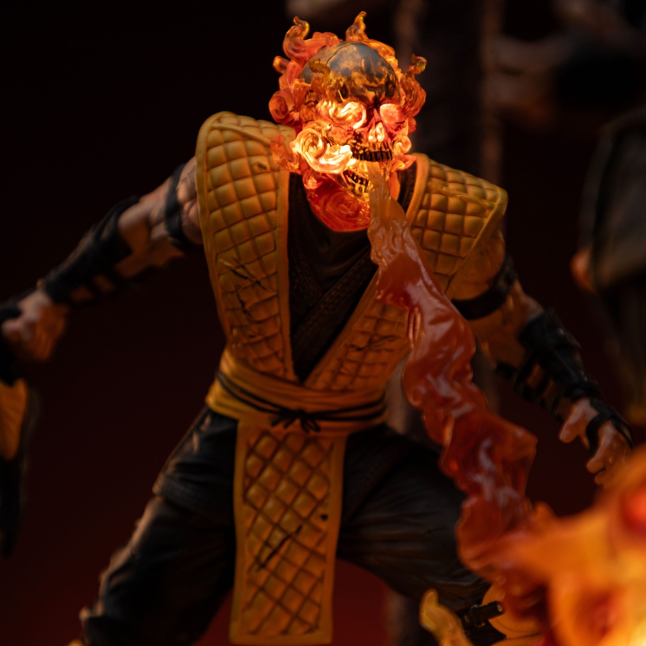 Mortal Kombat Figurka Deluxe Art Scale 1/10 Scorpion Fatality 27 cm