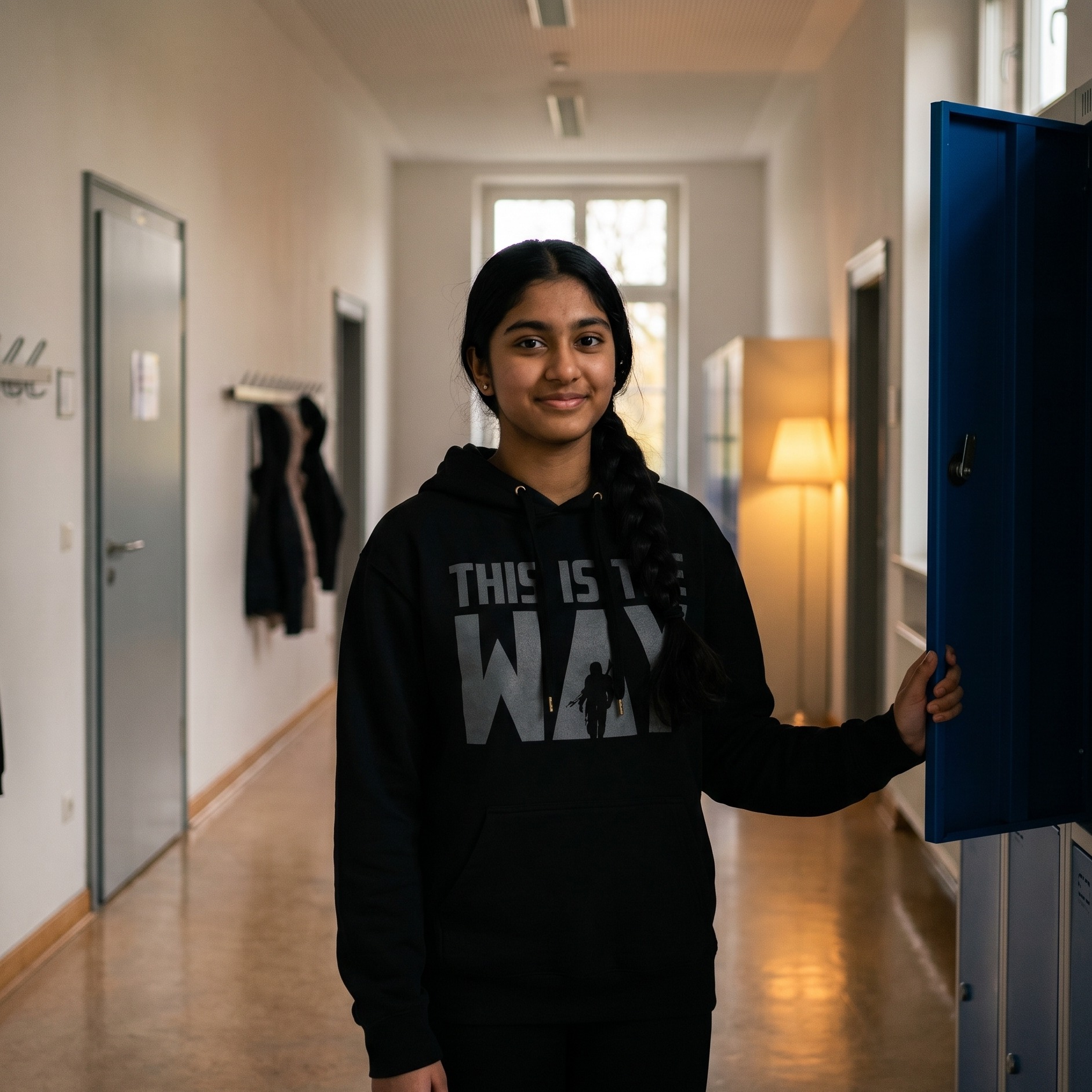 Ceci est le sweat à capuche Way pour les fans de Star Wars noir