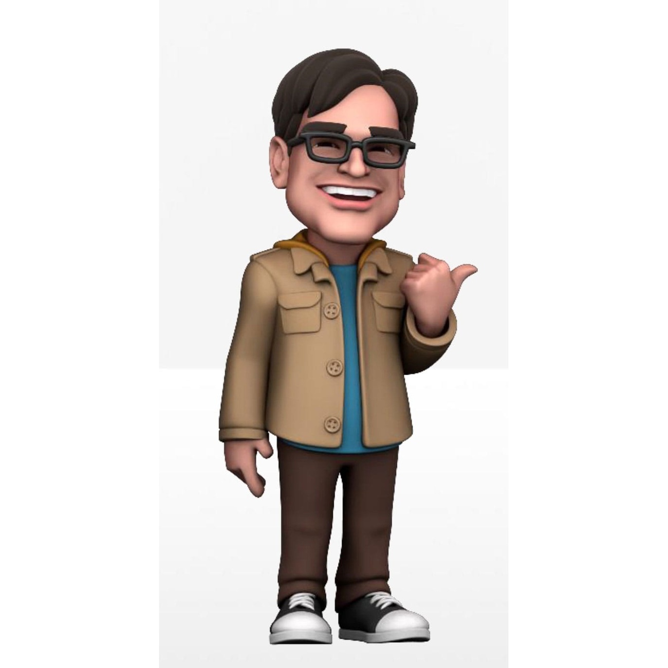 The Big Bang Theory Minix-figur Leonard Hofstadter 12 cm