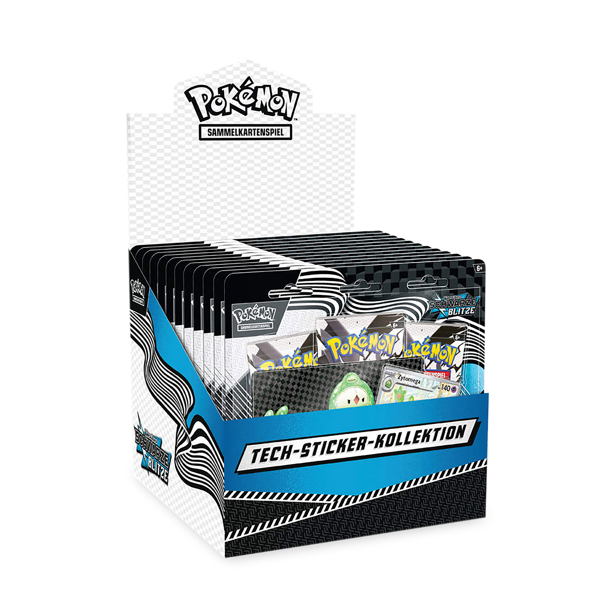 Pokemon - Écarlate & Violet Flammes Obsidiennes Collection d'Autocollants Tech