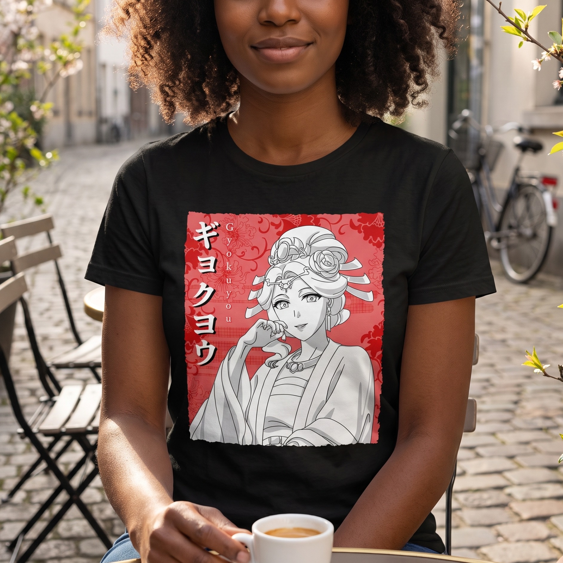 Gyokuyou T-shirt för fans av Apotekarens dagböcker