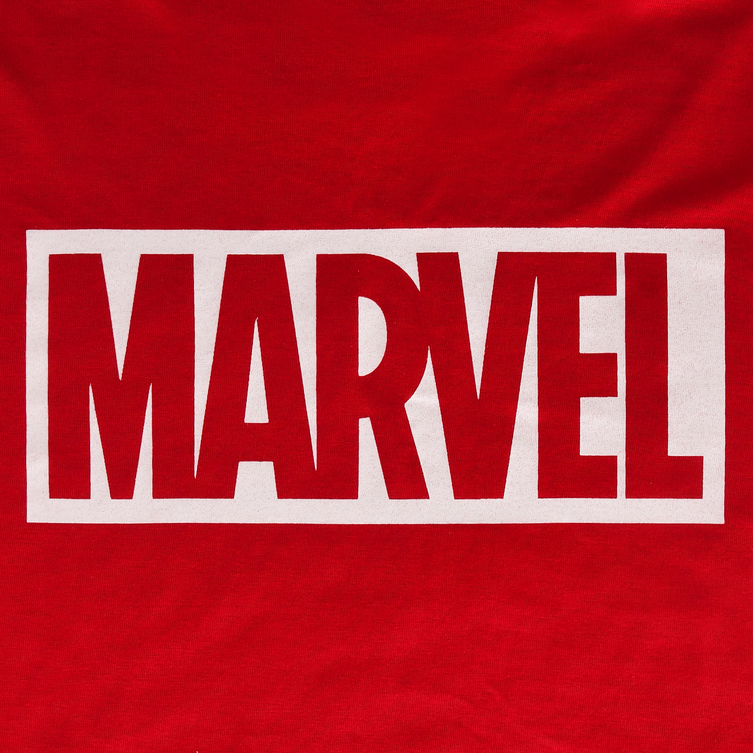 Marvel - Logo T-Shirt Organic Cotton red