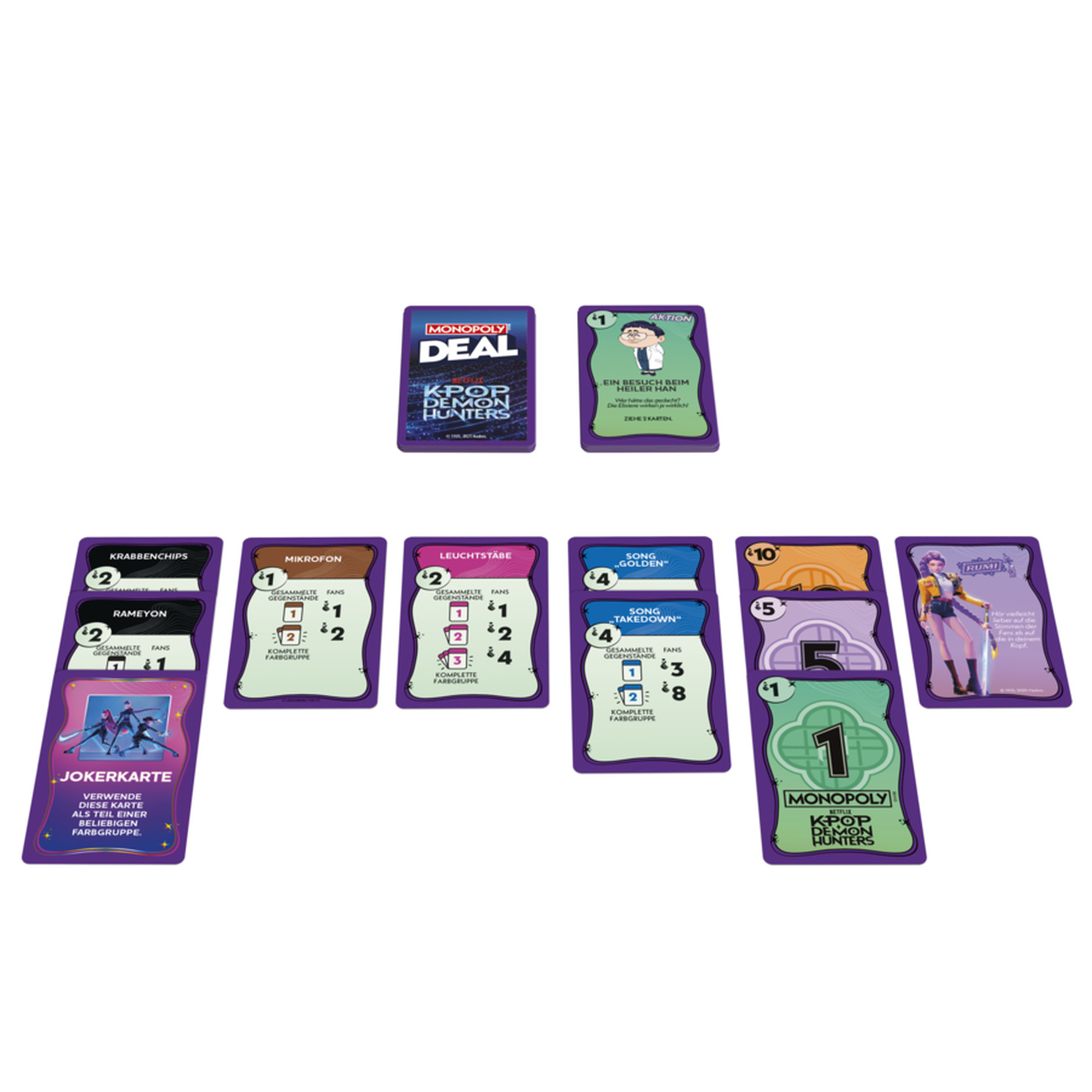 KPop Demon Hunters - Monopoly Deal