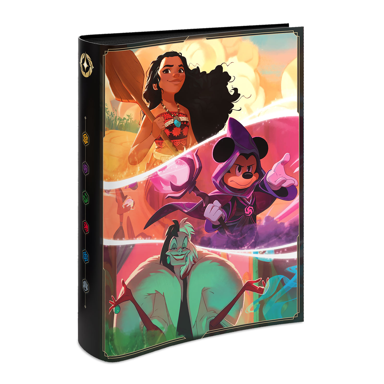 Carpeta de Colección de Personajes Disney Lorcana - Juego de Cartas Coleccionables