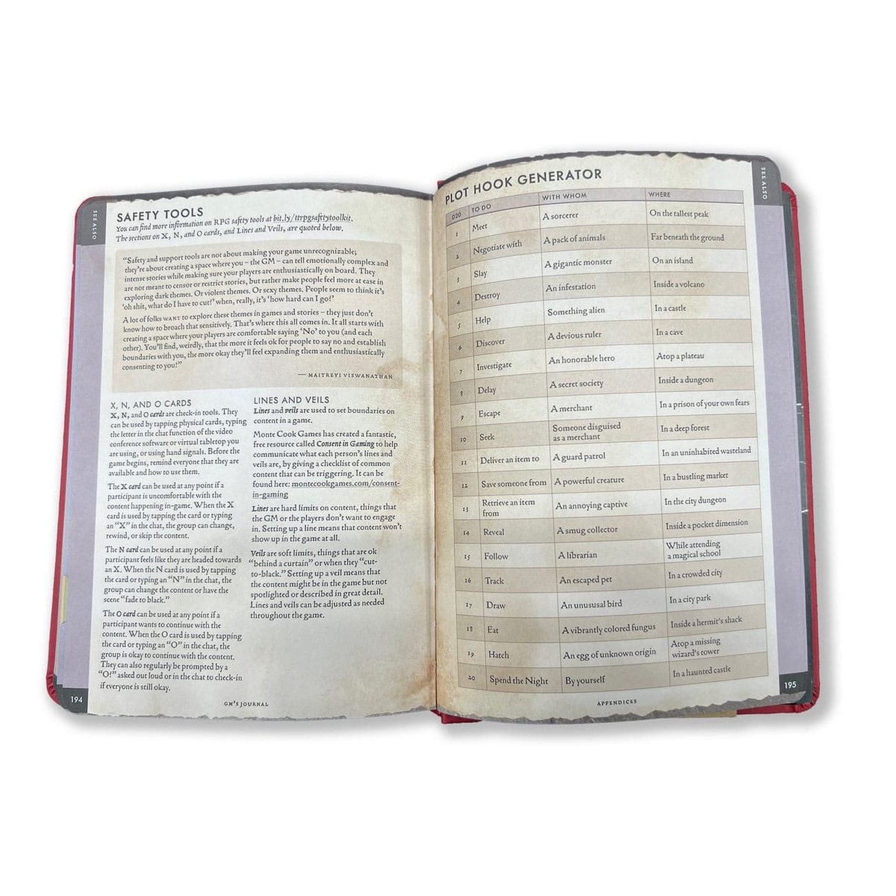 Notizbuch A5 Gamemaster's Journal Orange Portal
