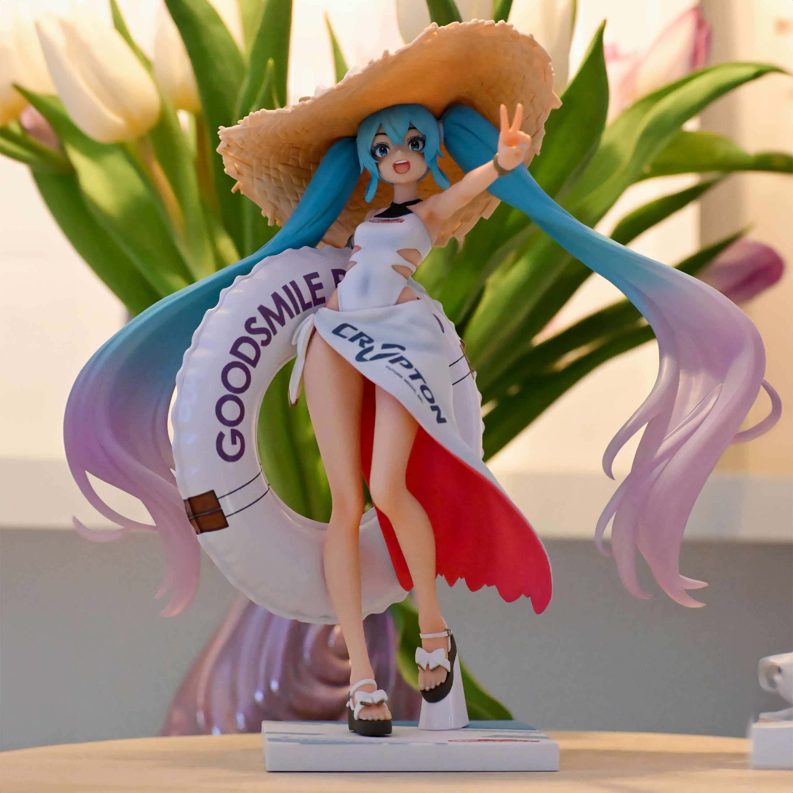 Hatsune Miku - Racing Miku 2024 Tenitol Figur Tropical Version