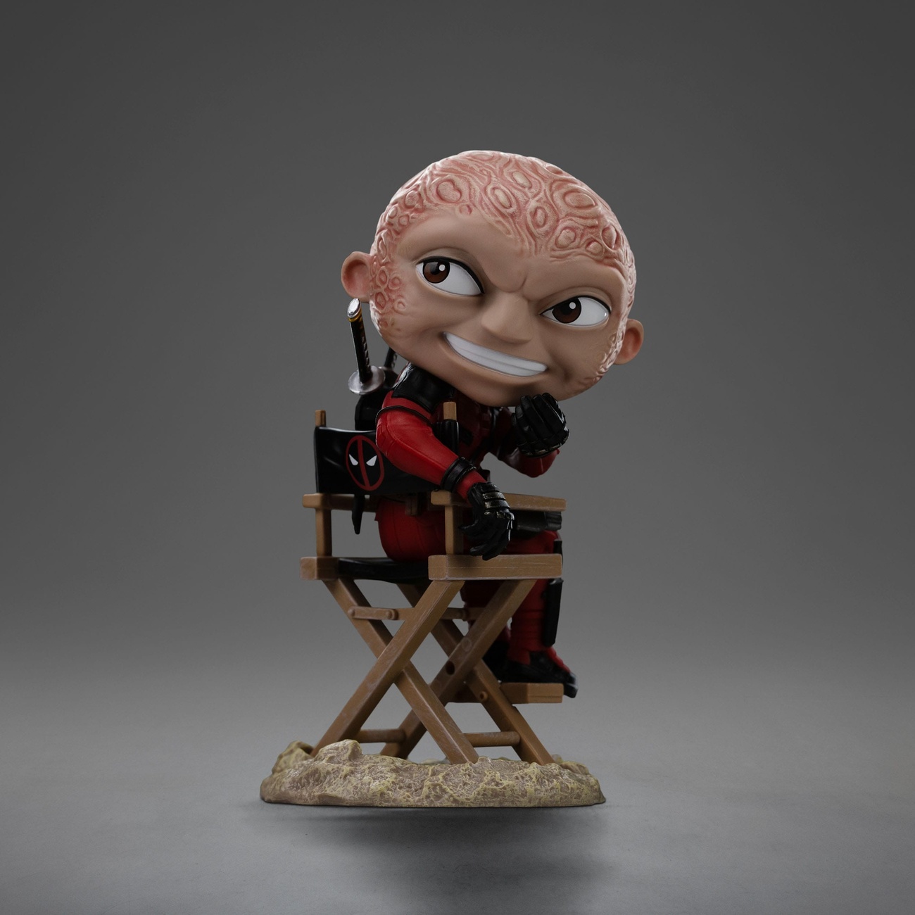 Deadpool & Wolverine Mini Co. PVC-figur Deadpool utan mask 13 cm