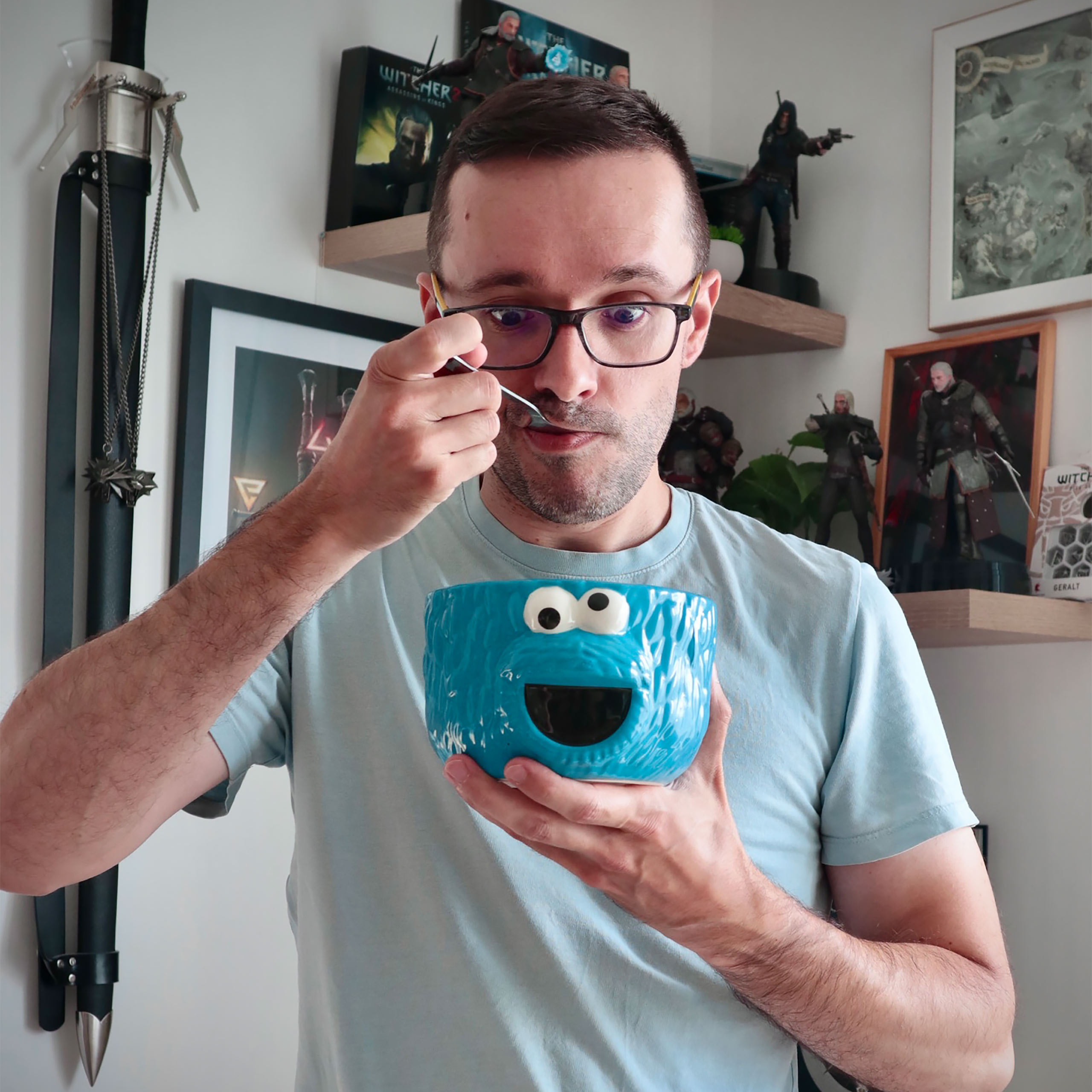 Sesame Street - Bol à céréales Cookie Monster