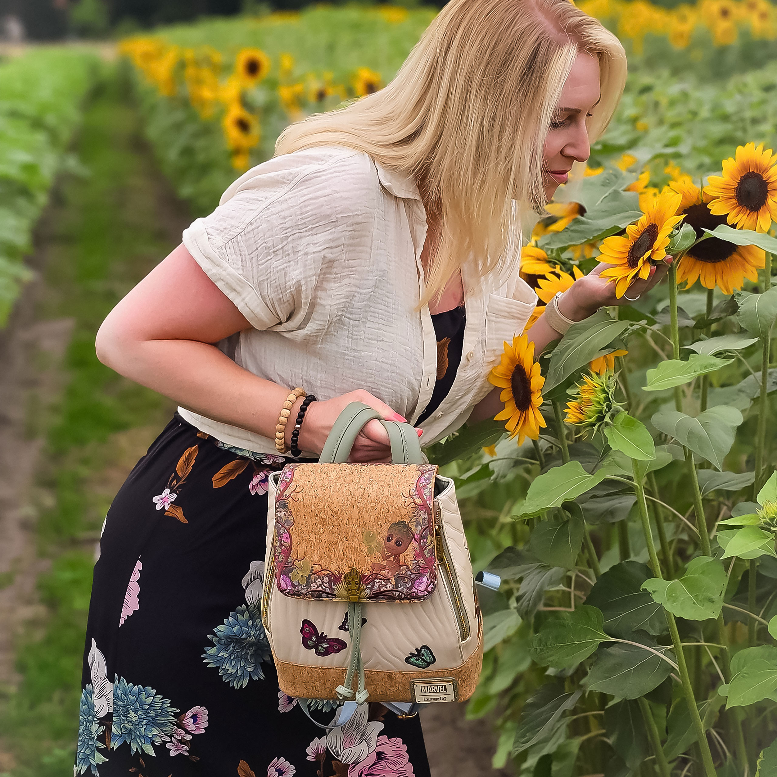 Les Gardiens de la Galaxie - Mini Sac à Dos Floral Groot