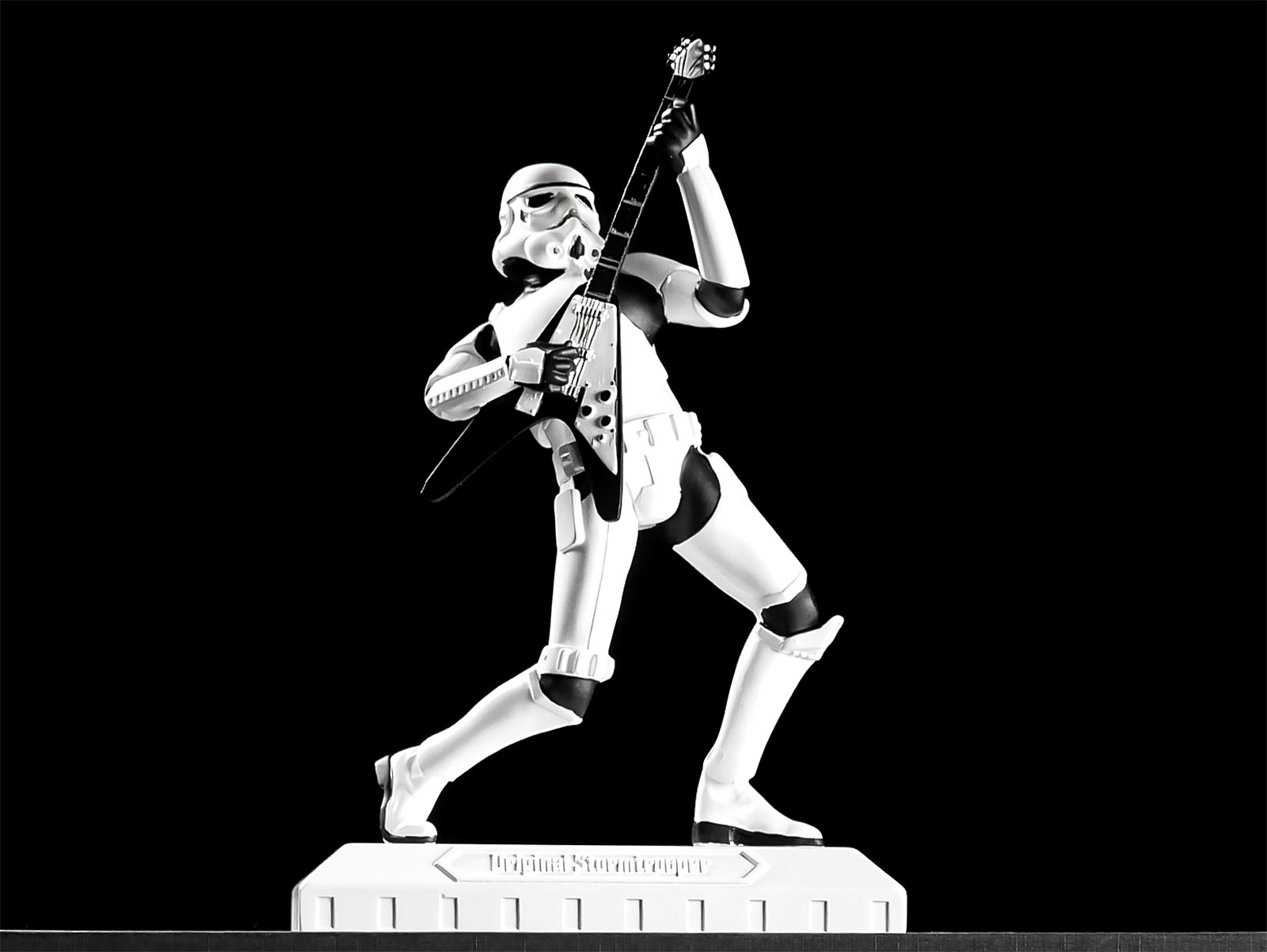 Stormtrooper Rockstar Figure - Star Wars