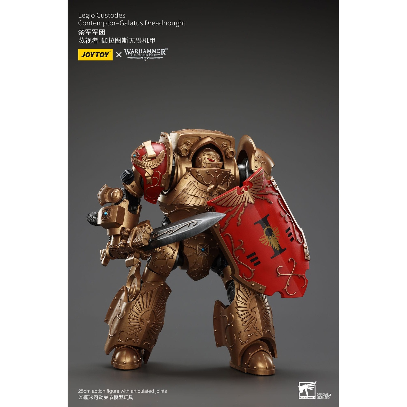 Warhammer The Horus Heresy Action Figure Legio Custodes Contemptor-Galatus Dreadnought 25 cm