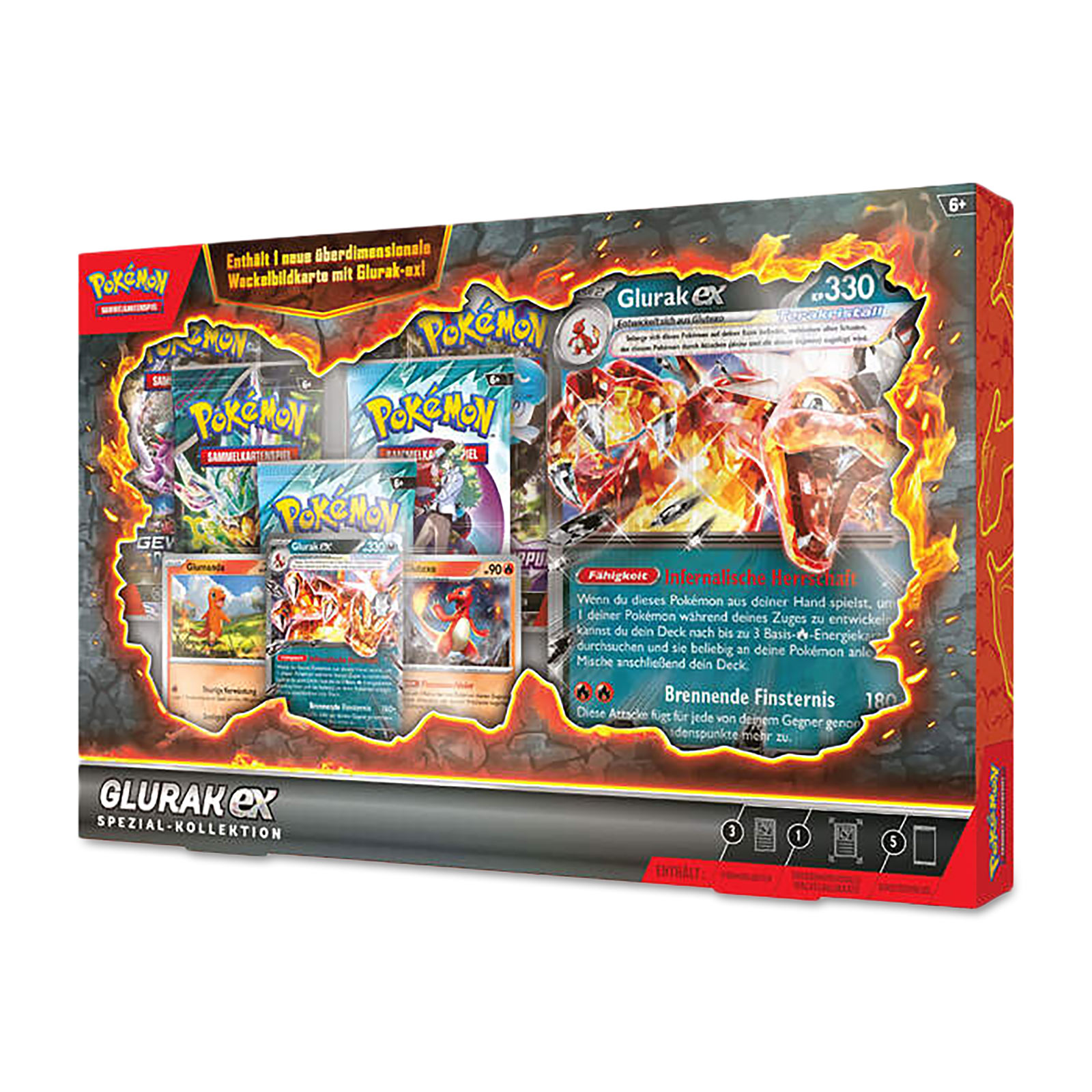 Pokemon - Caja Especial de Cartas Coleccionables Charizard-Ex
