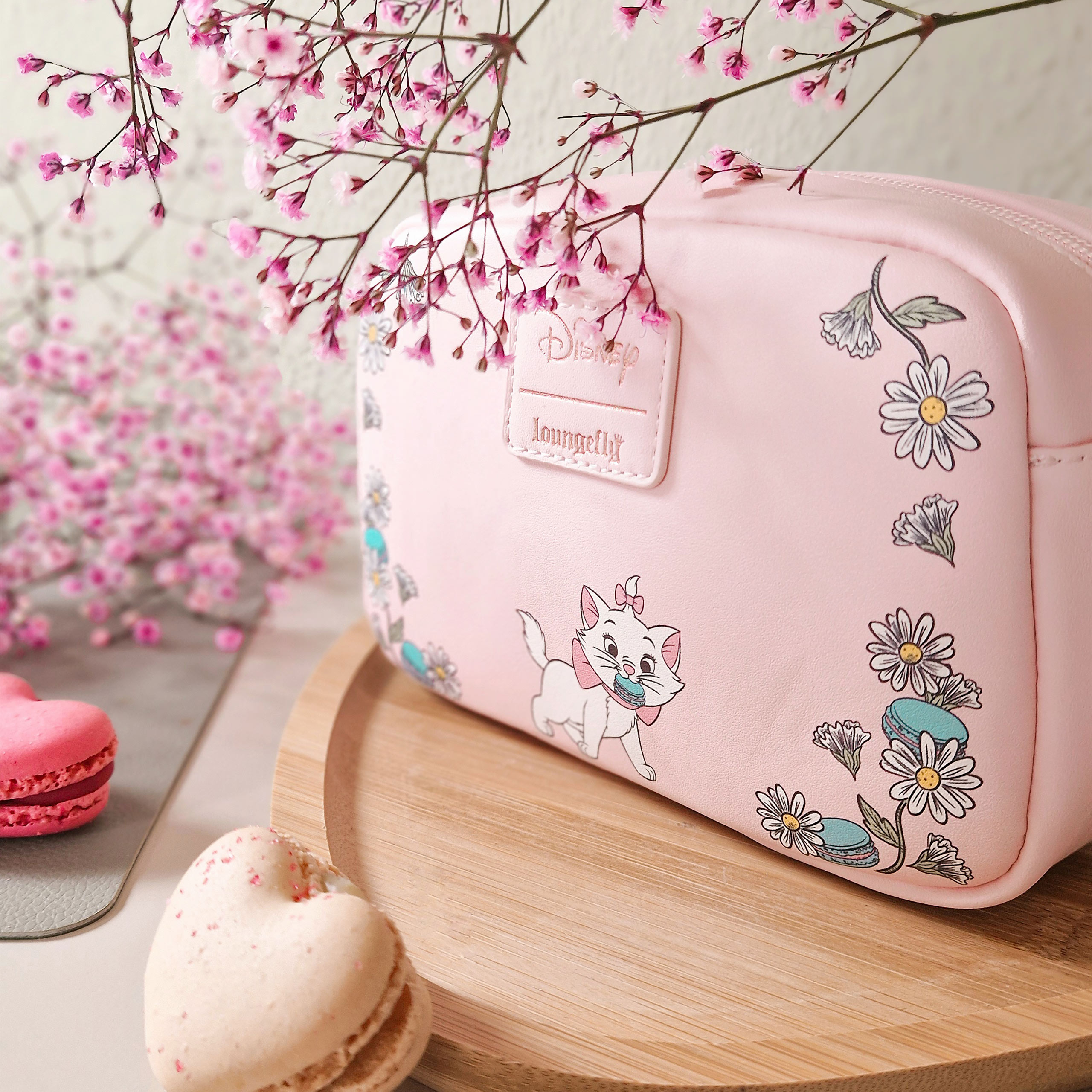 Aristocats - Marie mit Makrone Kosmetiktasche