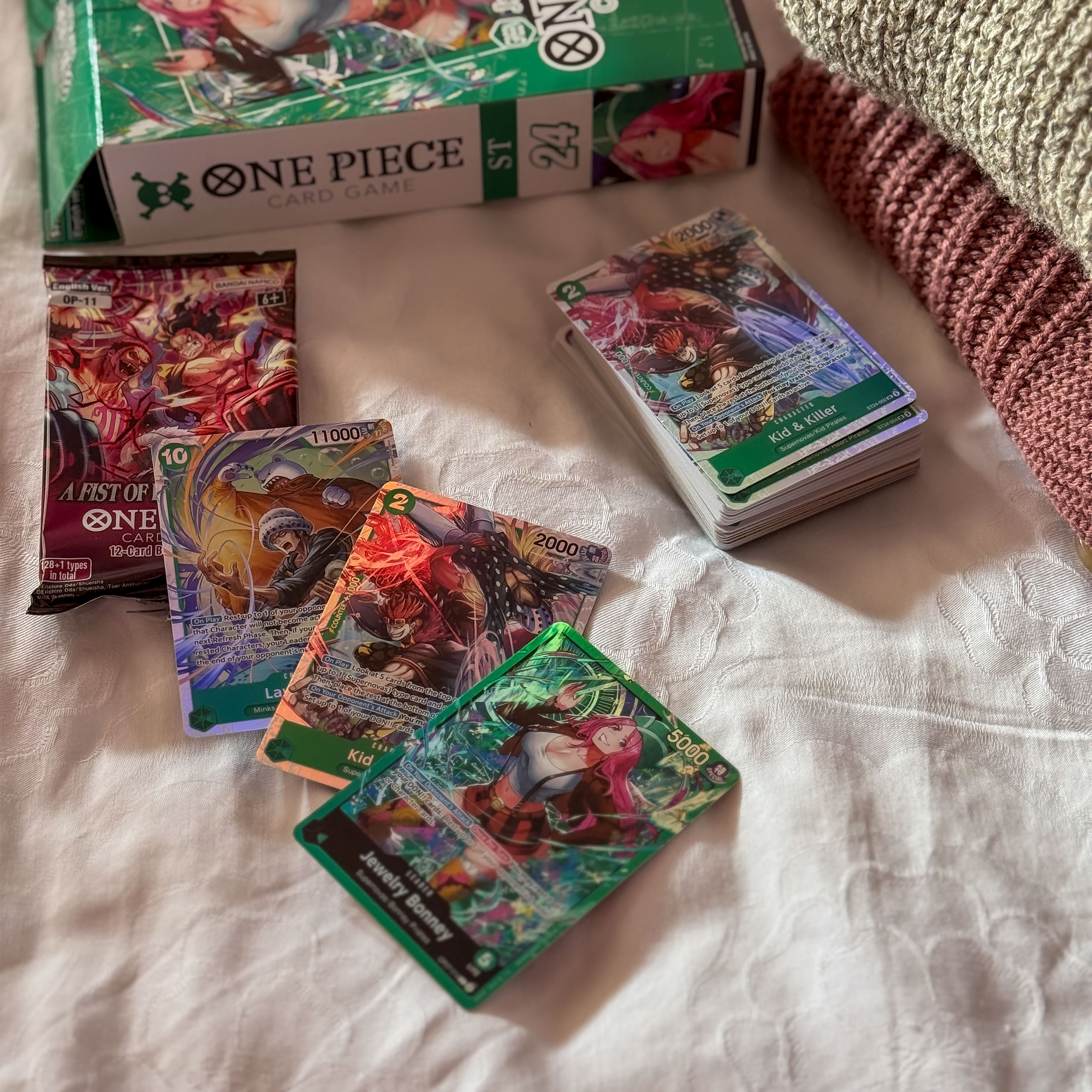 One Piece Card Game - Green Jewelry Bonney Starter Deck English Version