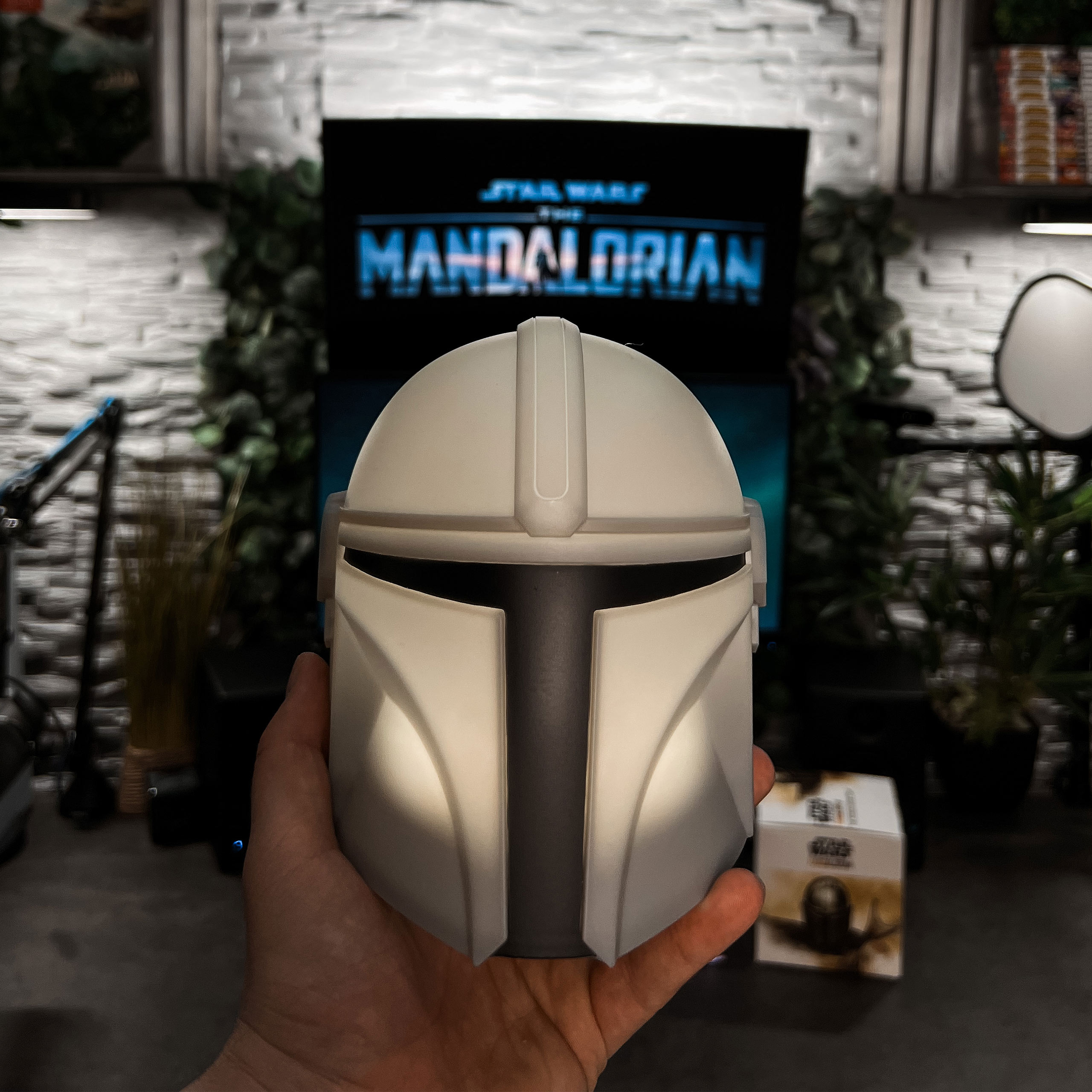 De Mandalorian Helm Tafellamp - Star Wars