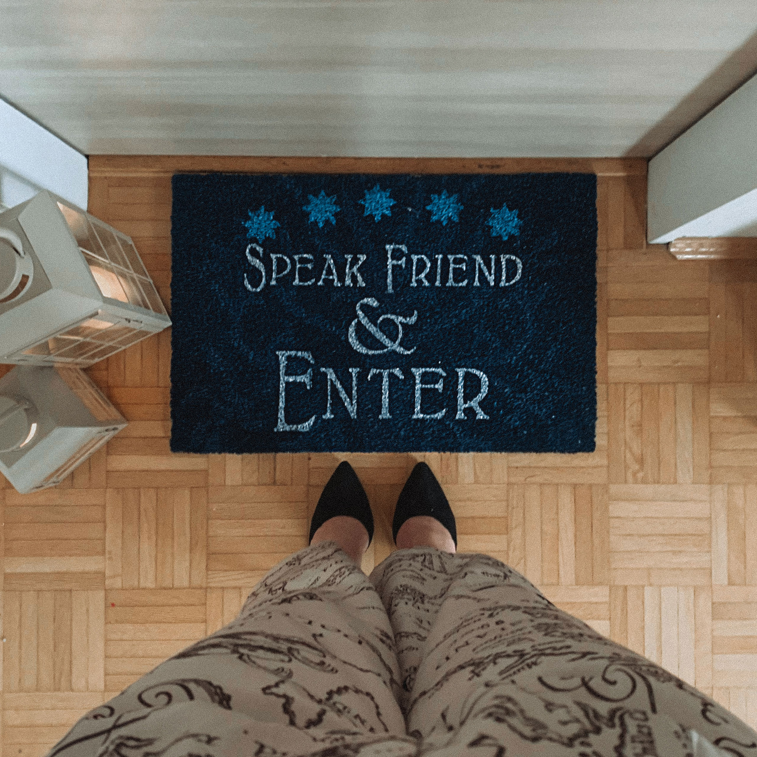 Seigneur des Anneaux - Tapis de porte Speak Friend & Enter