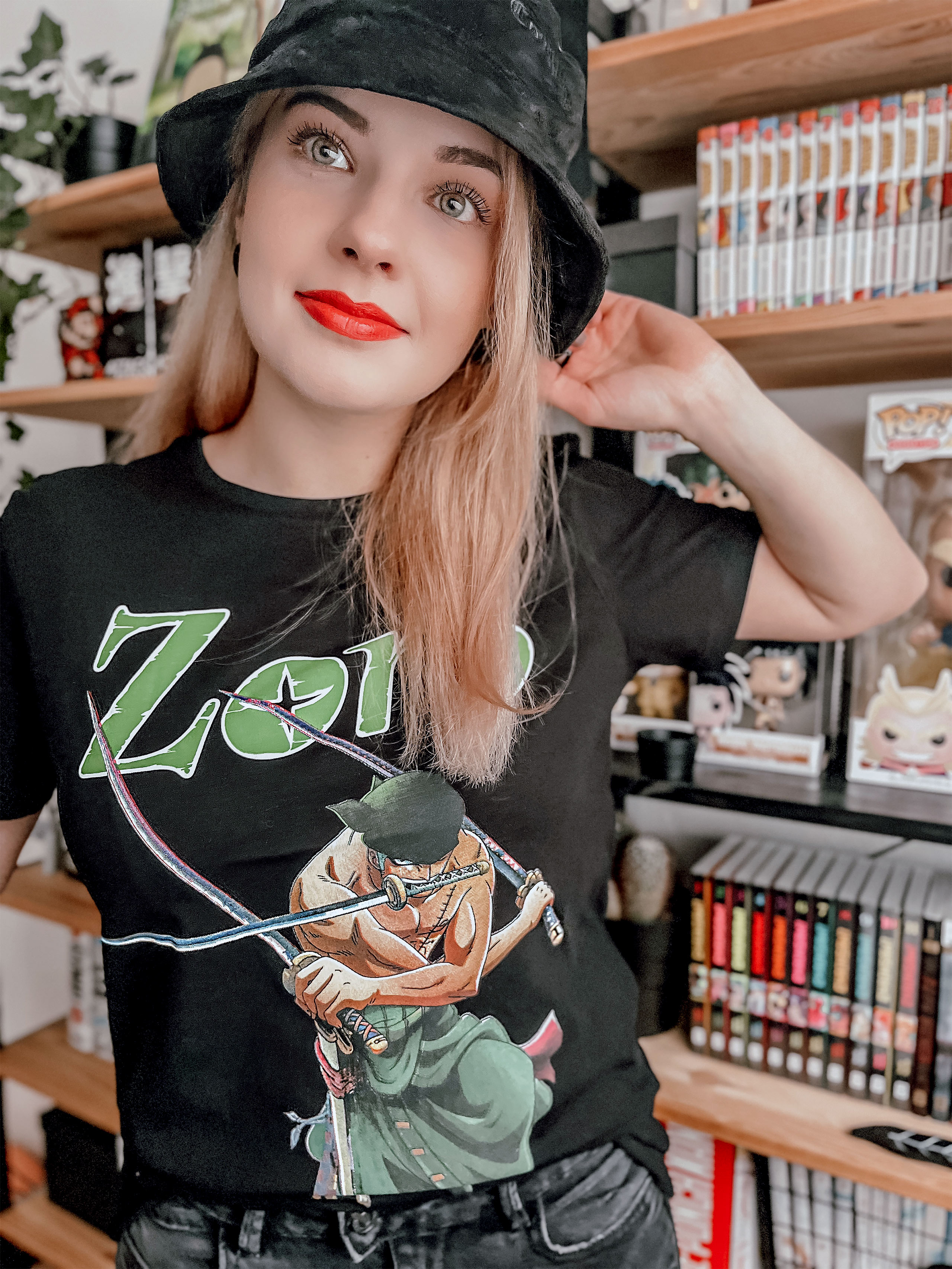 One Piece - Zoro T-Shirt schwarz