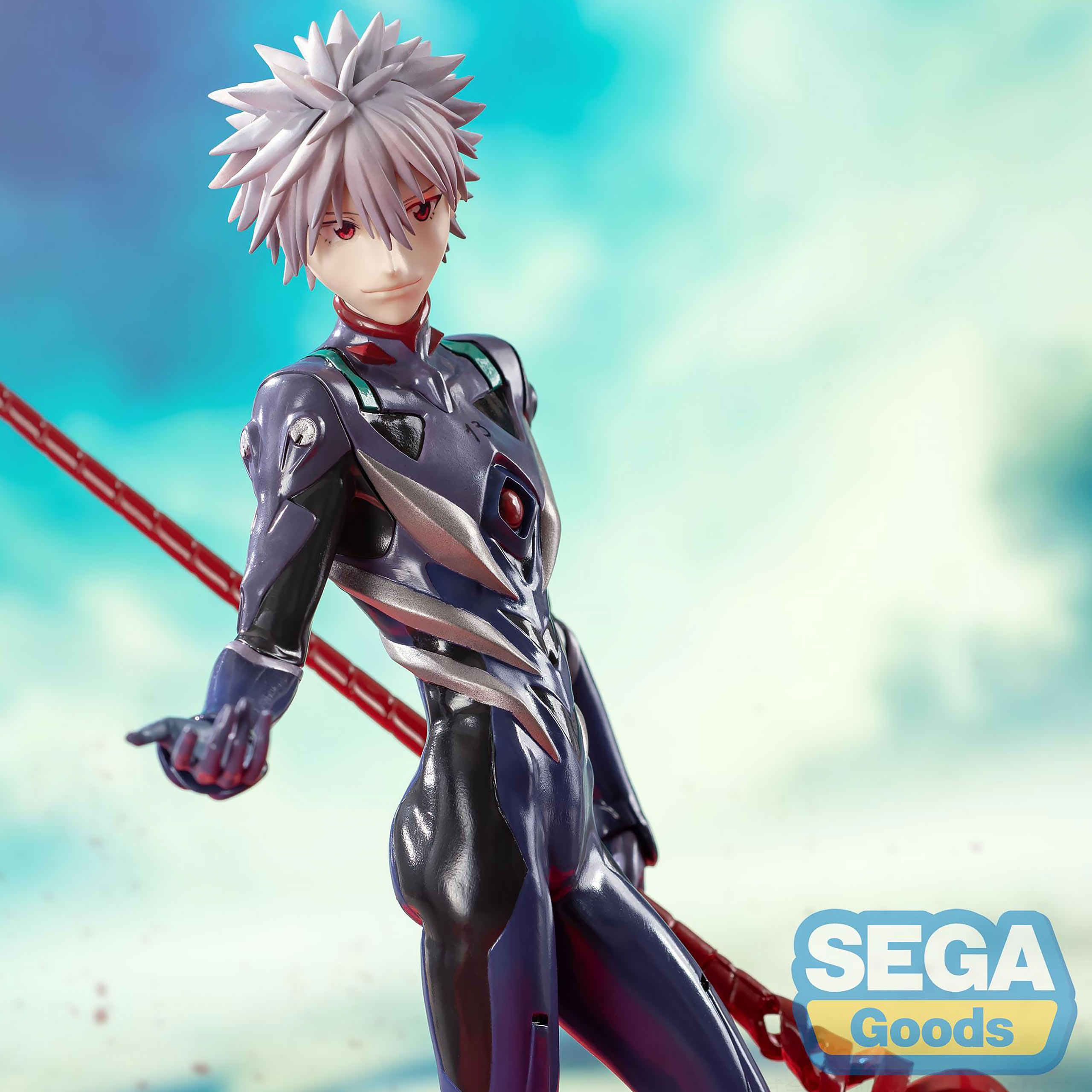 Evangelion: 3.0+1.0 - Figura Kaworu Nagisa x Lanza de Longinus