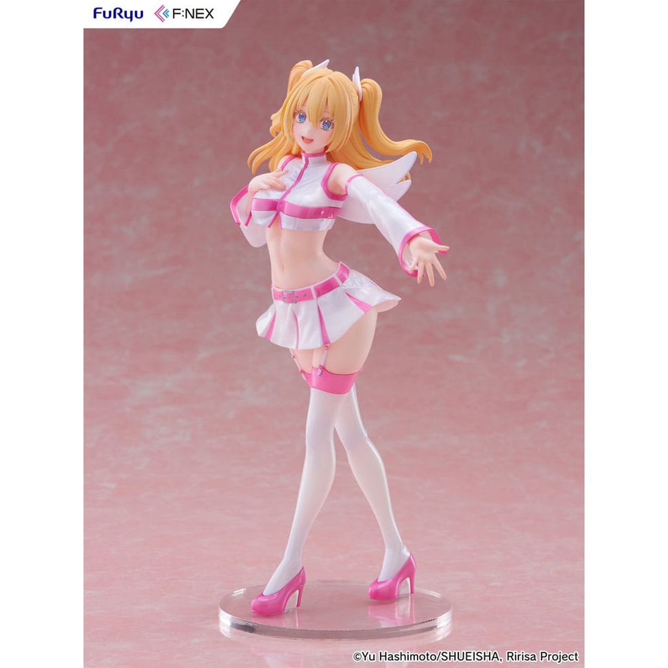 2.5 Dimensional Seduction F:Nex Estatua PVC 1/7 Liliel Angel Paratroopers Lilysa 23 cm