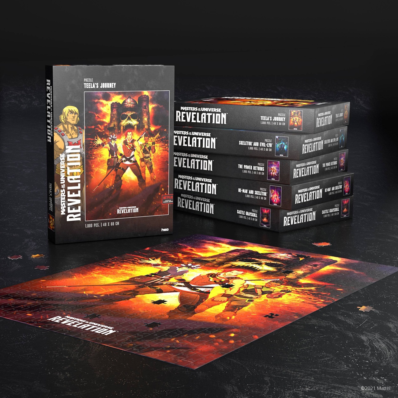 Masters of the Universe: Revelation™ Puzzel Teela's reis (1000 stukjes)