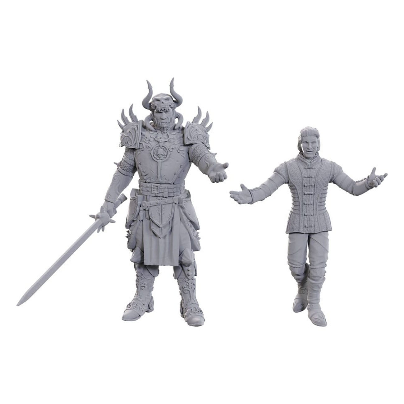 D&D Nolzur's Marvelous Miniatures niepomalowana figurka Sarevok Anchev & Raphael