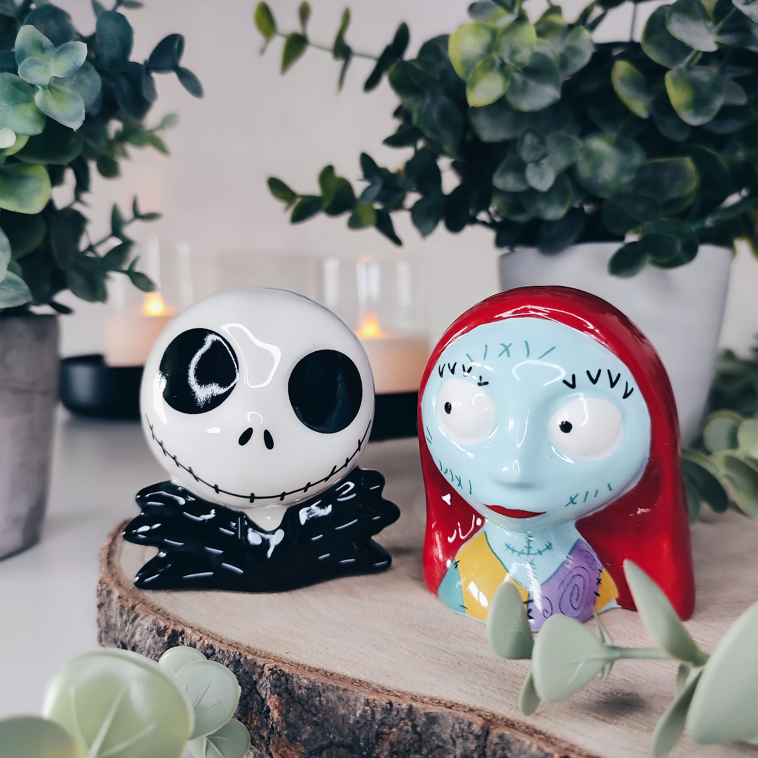 Nightmare Before Christmas - Jack und Sally Salz & Pfefferstreuer