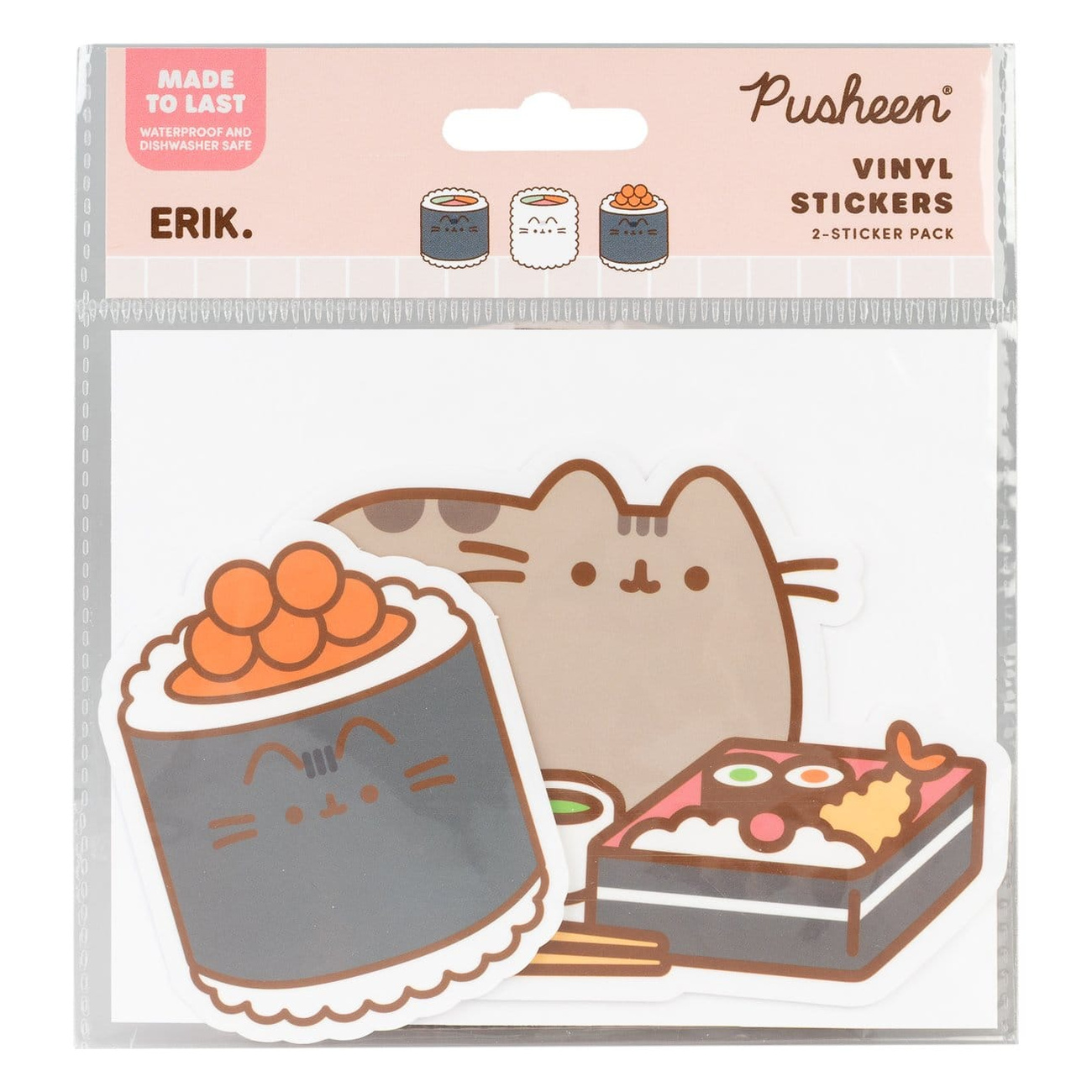Pusheen Vinyl-Sticker Sushi Roll Vol. 5 2er Set