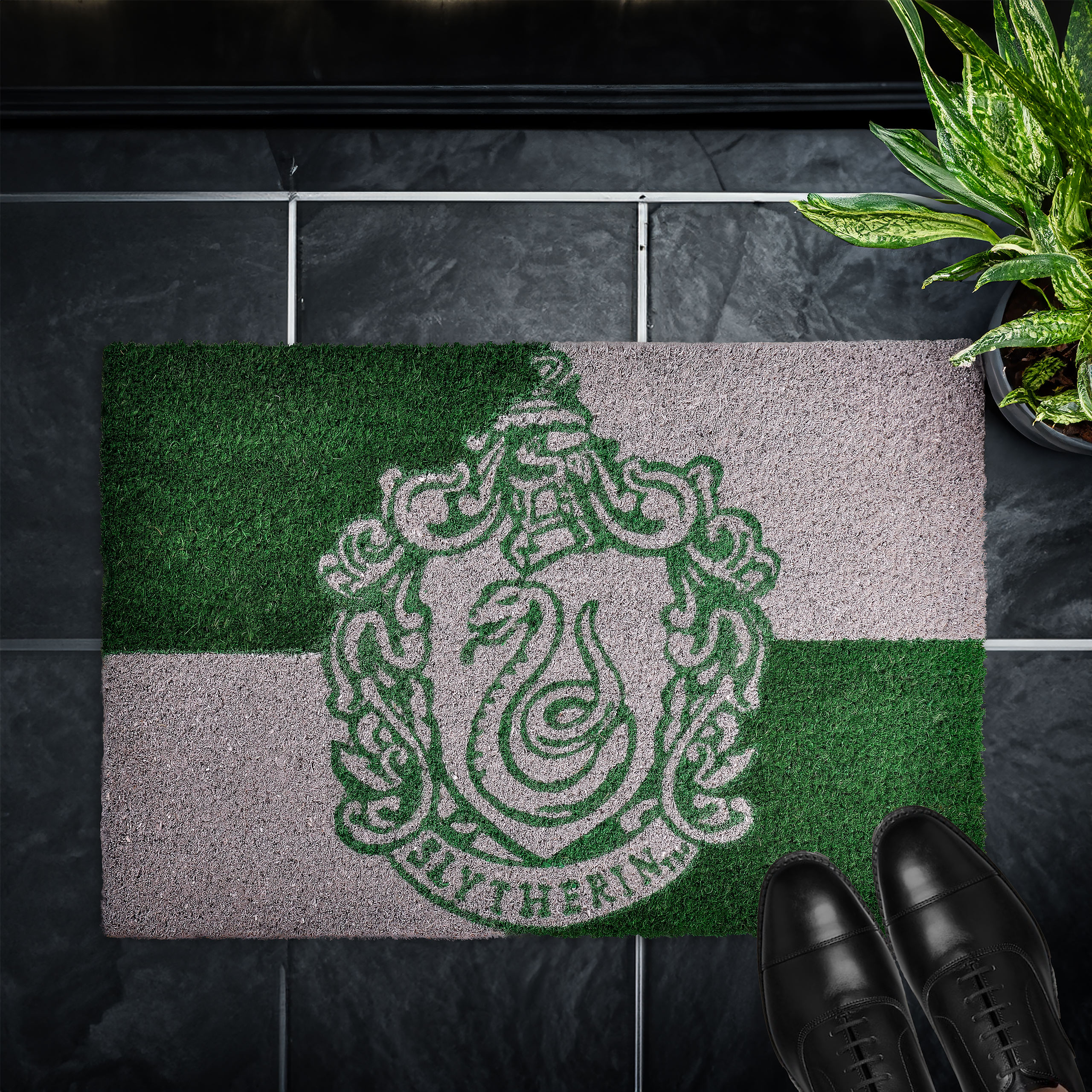 Harry Potter - Slytherin Wappen Fußmatte
