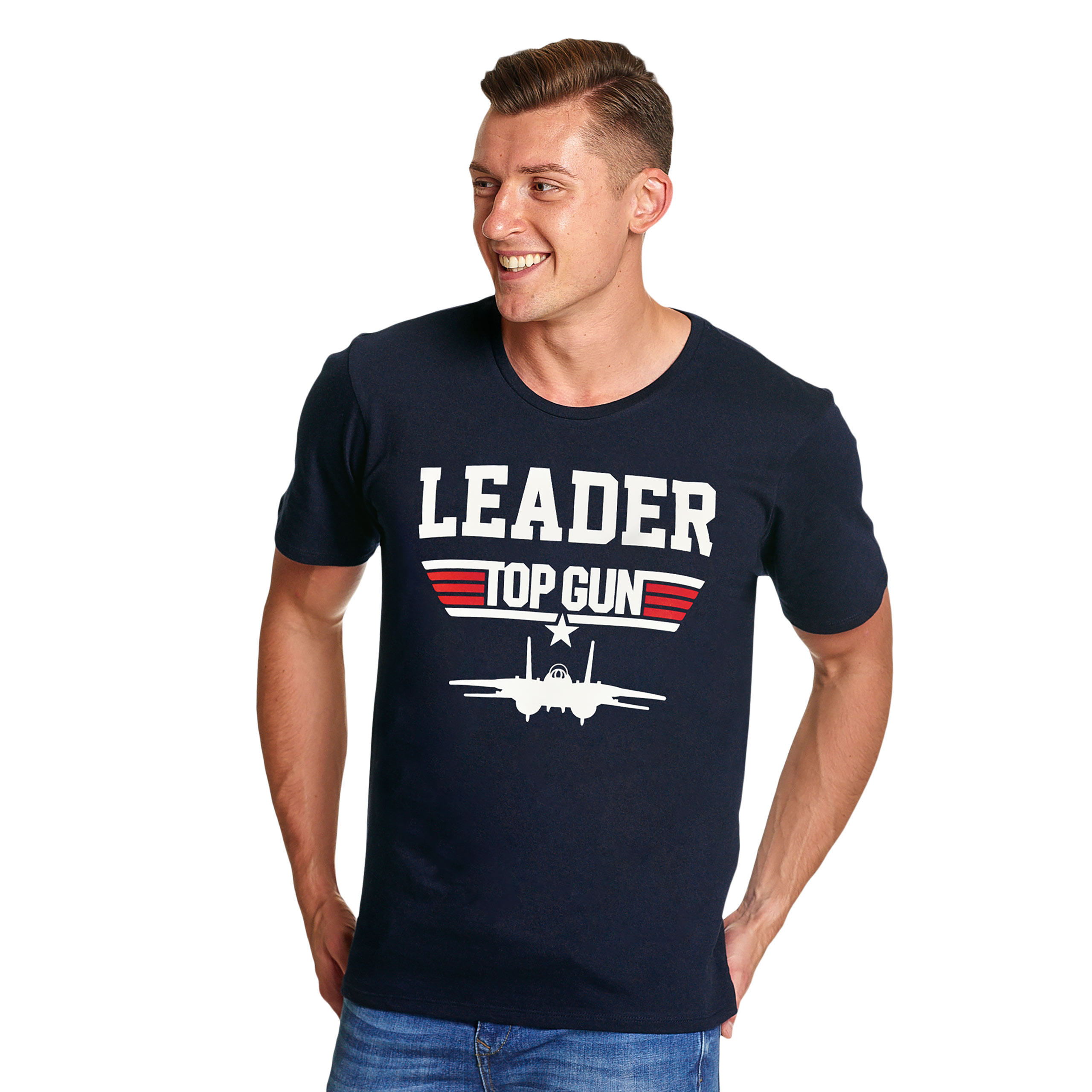 Top Gun - Camiseta Leader azul