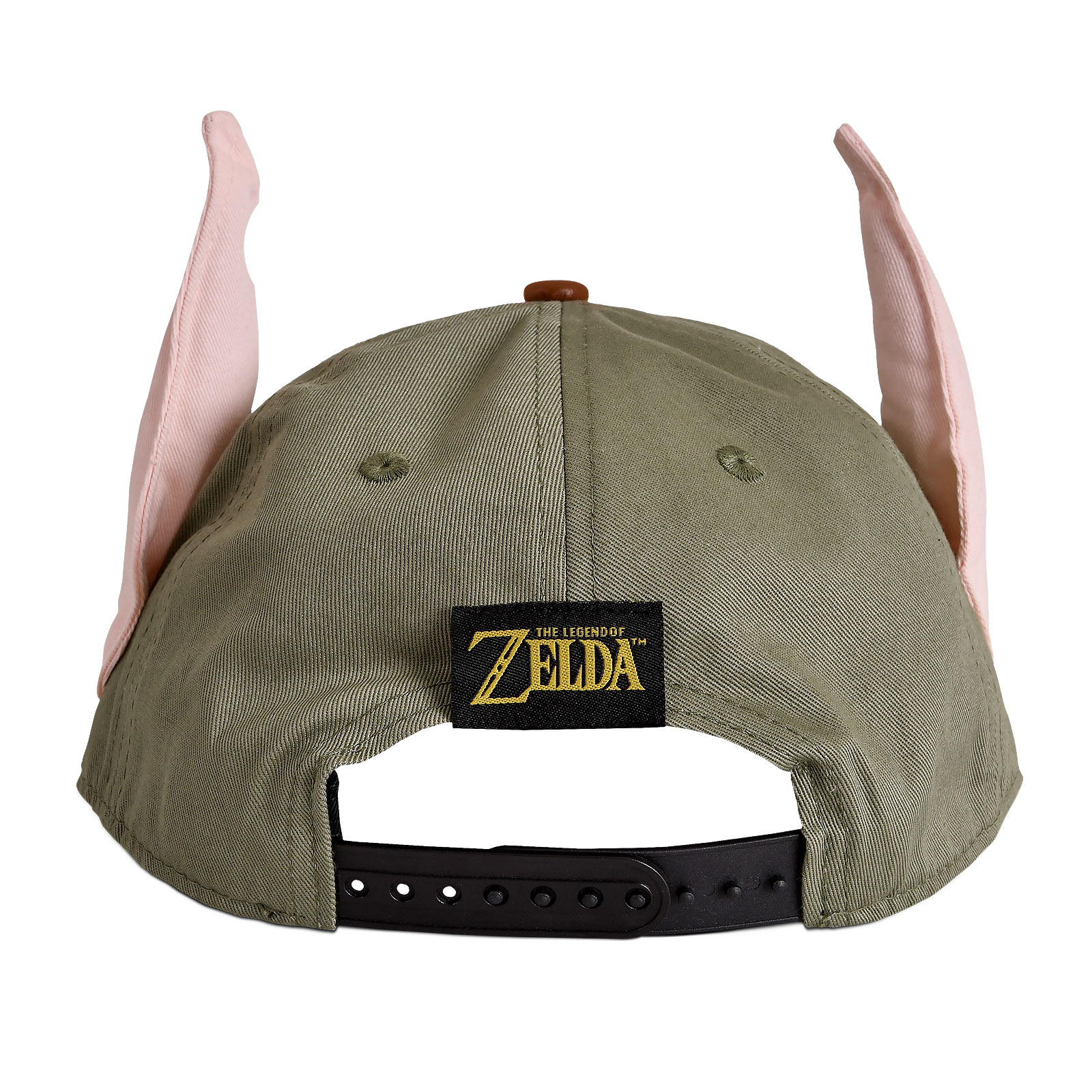 Zelda - Casquette Snapback avec logo Hyrule et oreilles de Link