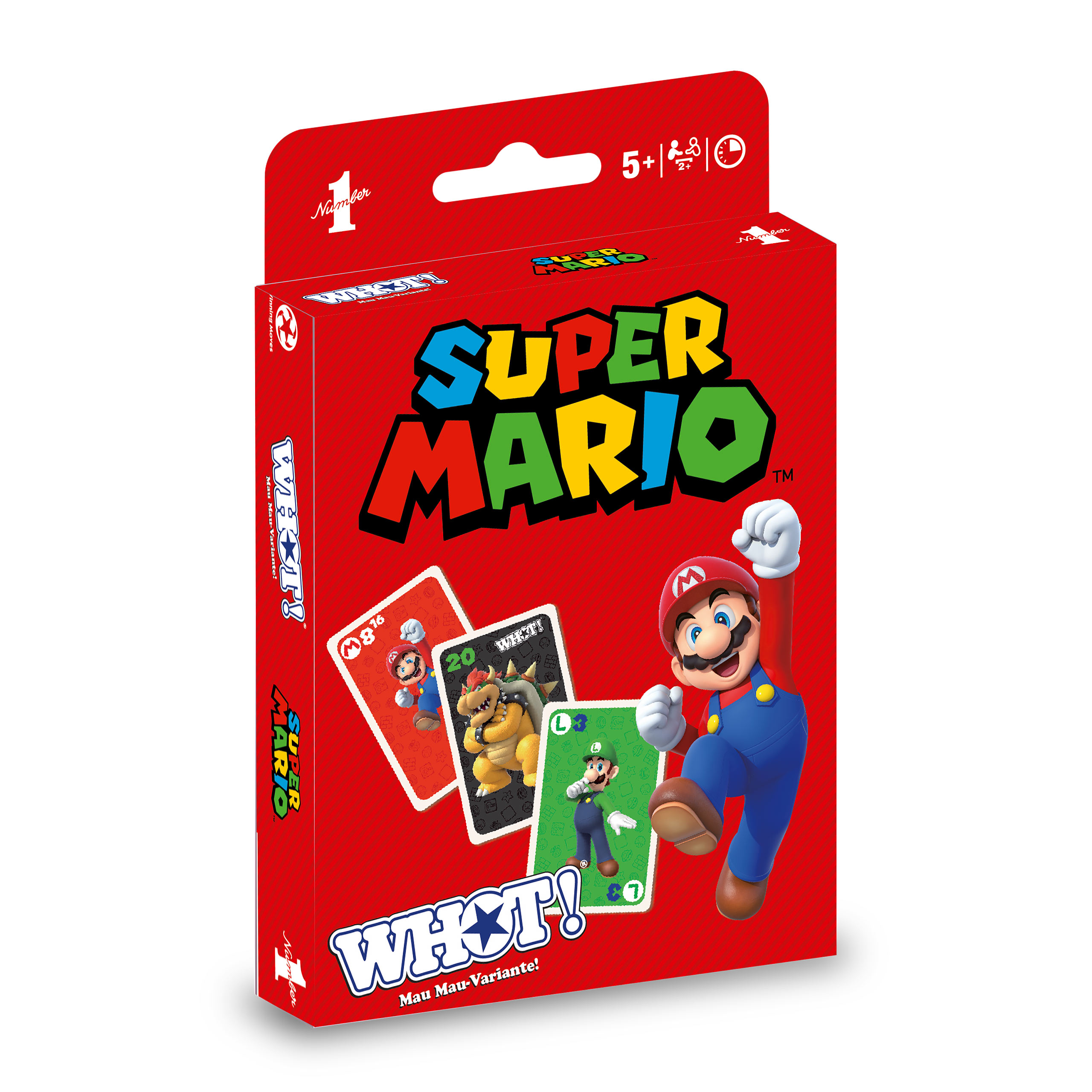 Super Mario - WHOT! Jeu de cartes